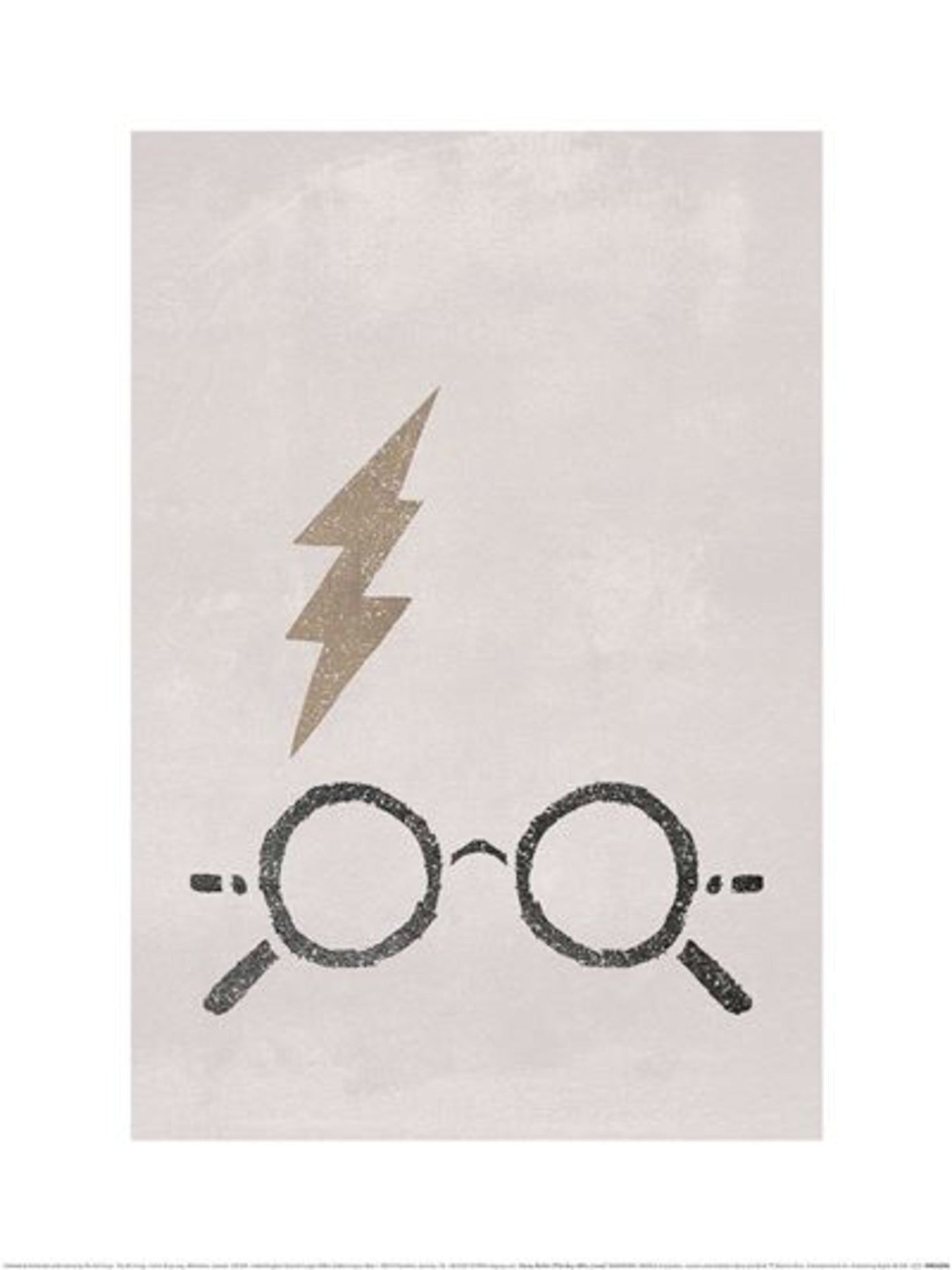 Kunstdruk Harry Potter - the Boy Who Lived 30x40cm