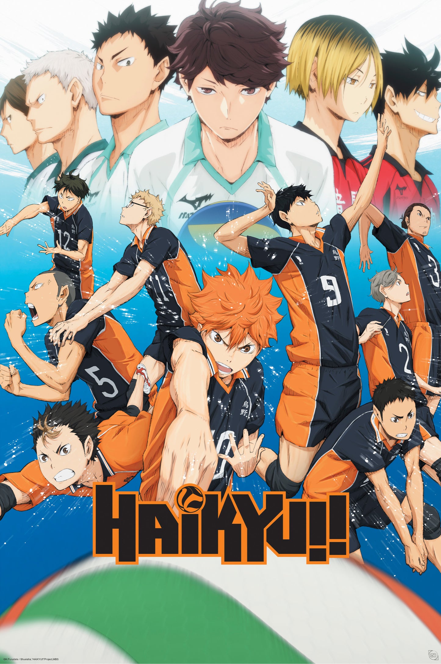 Poster Haikyu!! - Key Art Season 1 61x91,5cm