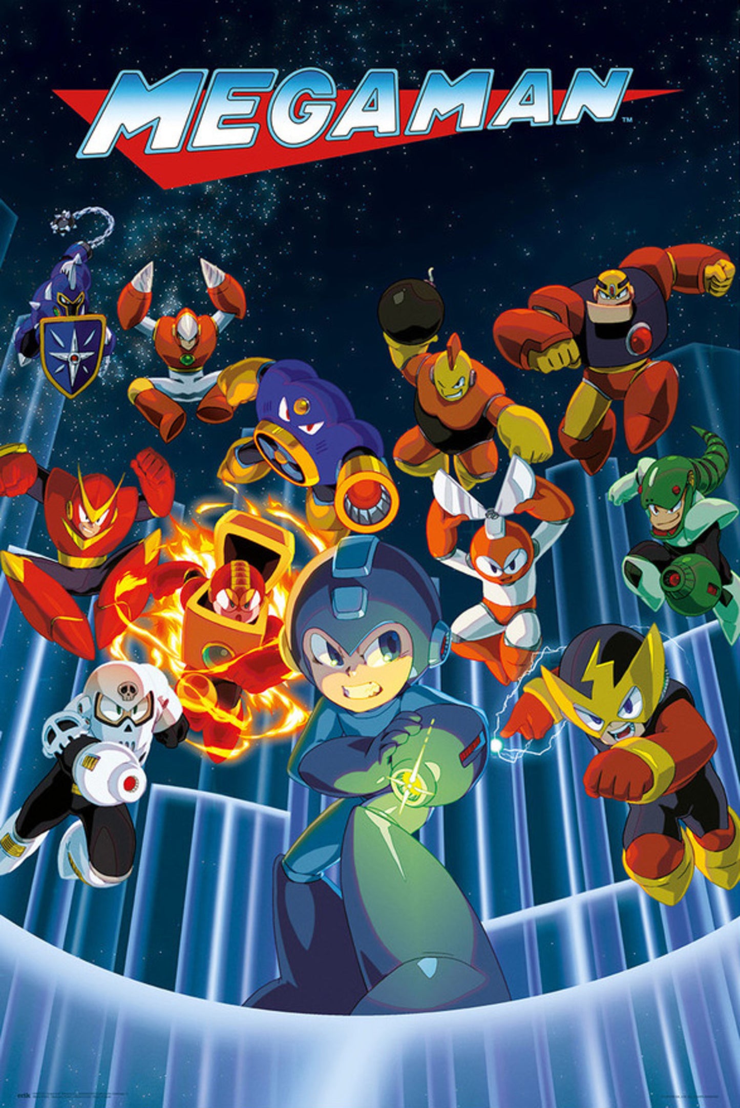 Poster Mega Man 61x91,5cm