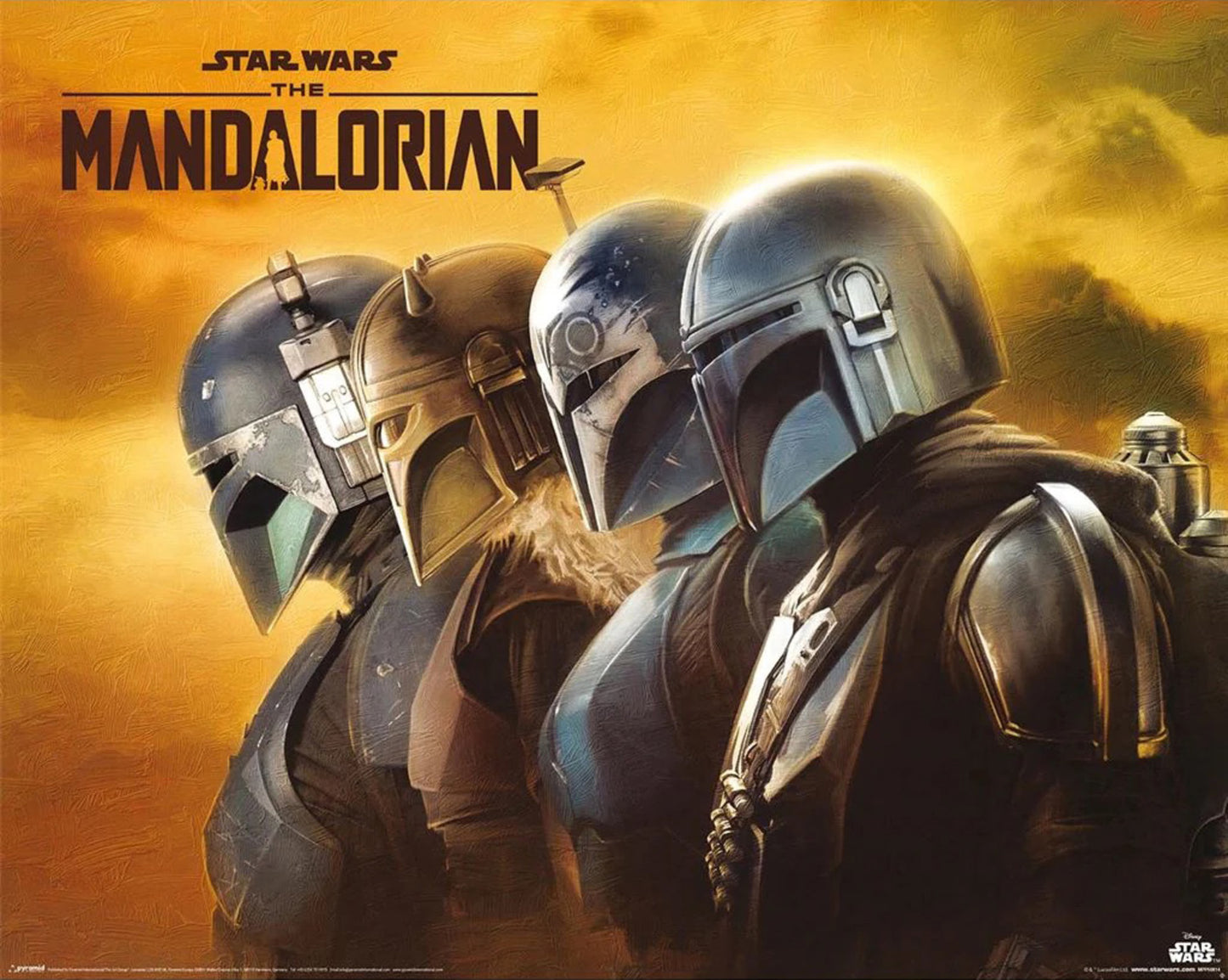 Poster The Mandalorian - S3 Creed - 50x40cm