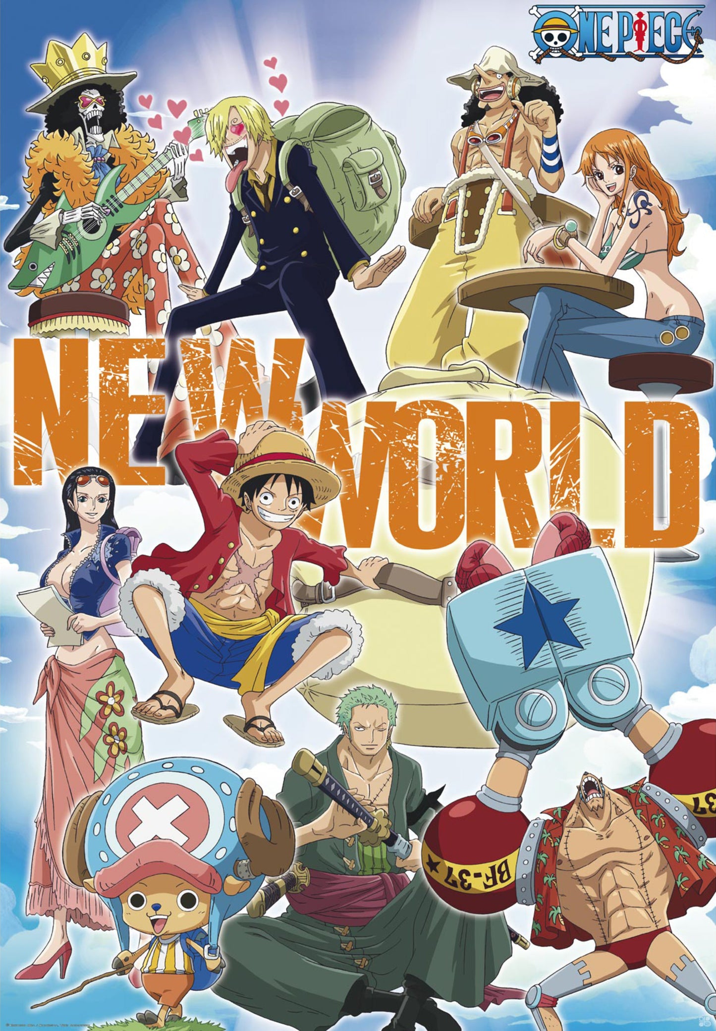 Poster One Piece - New World Team 61x91,5cm