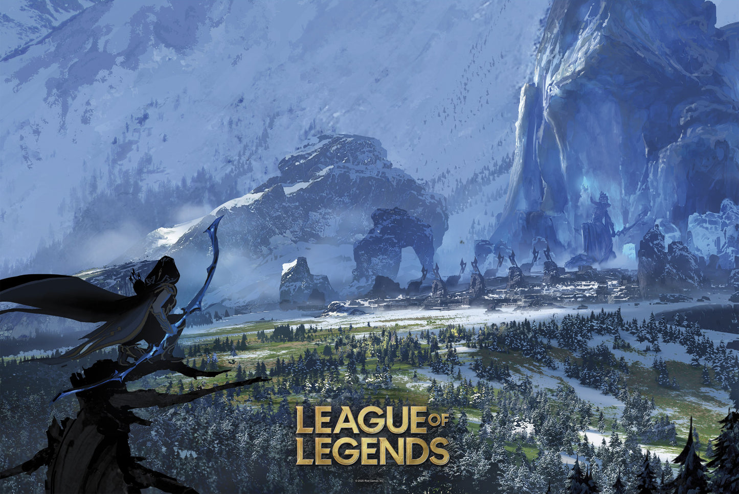 Poster League of Legends - Freljord 91,5x61cm