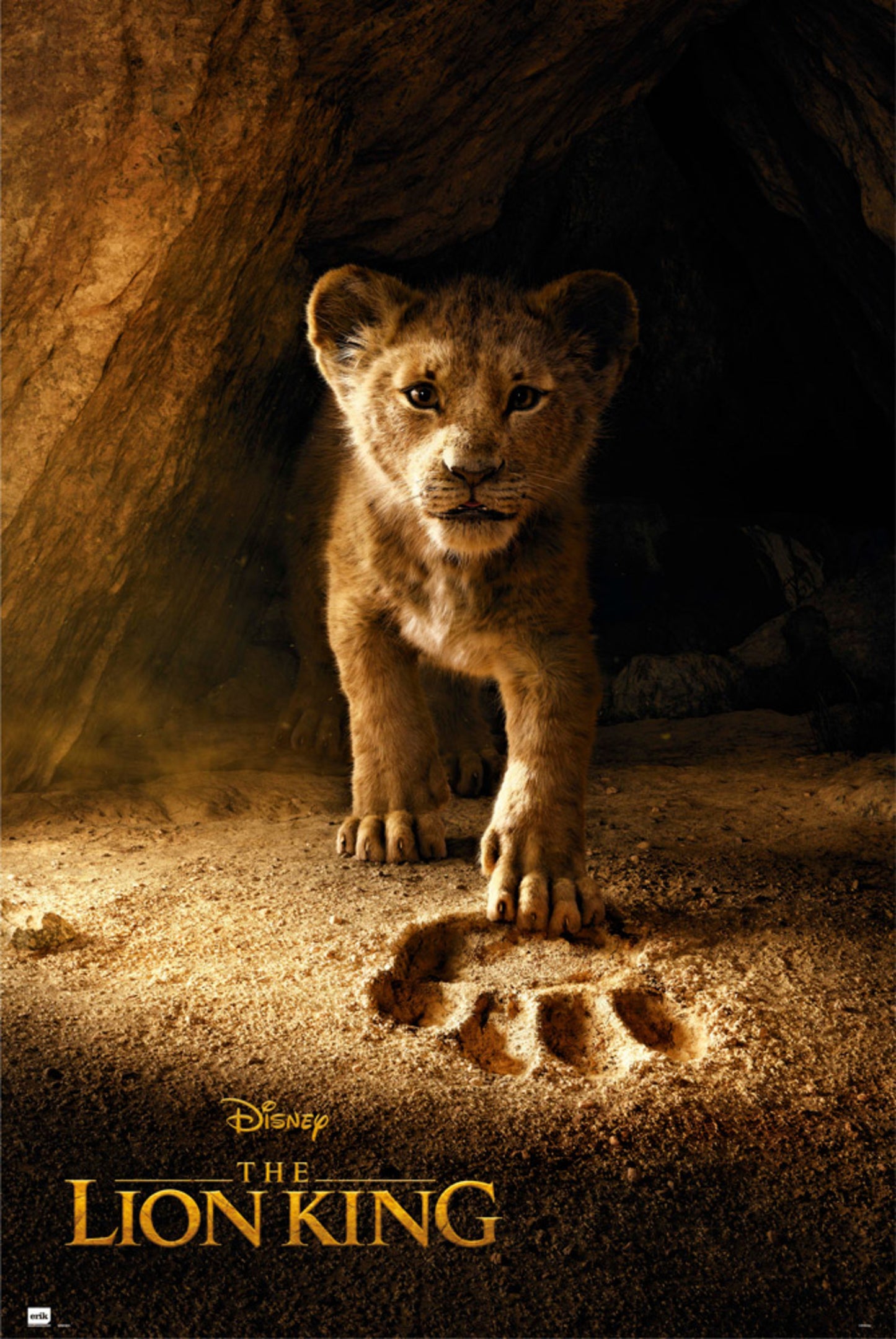 Poster Disney - El Lion King Simba Real Action 61x91,5cm