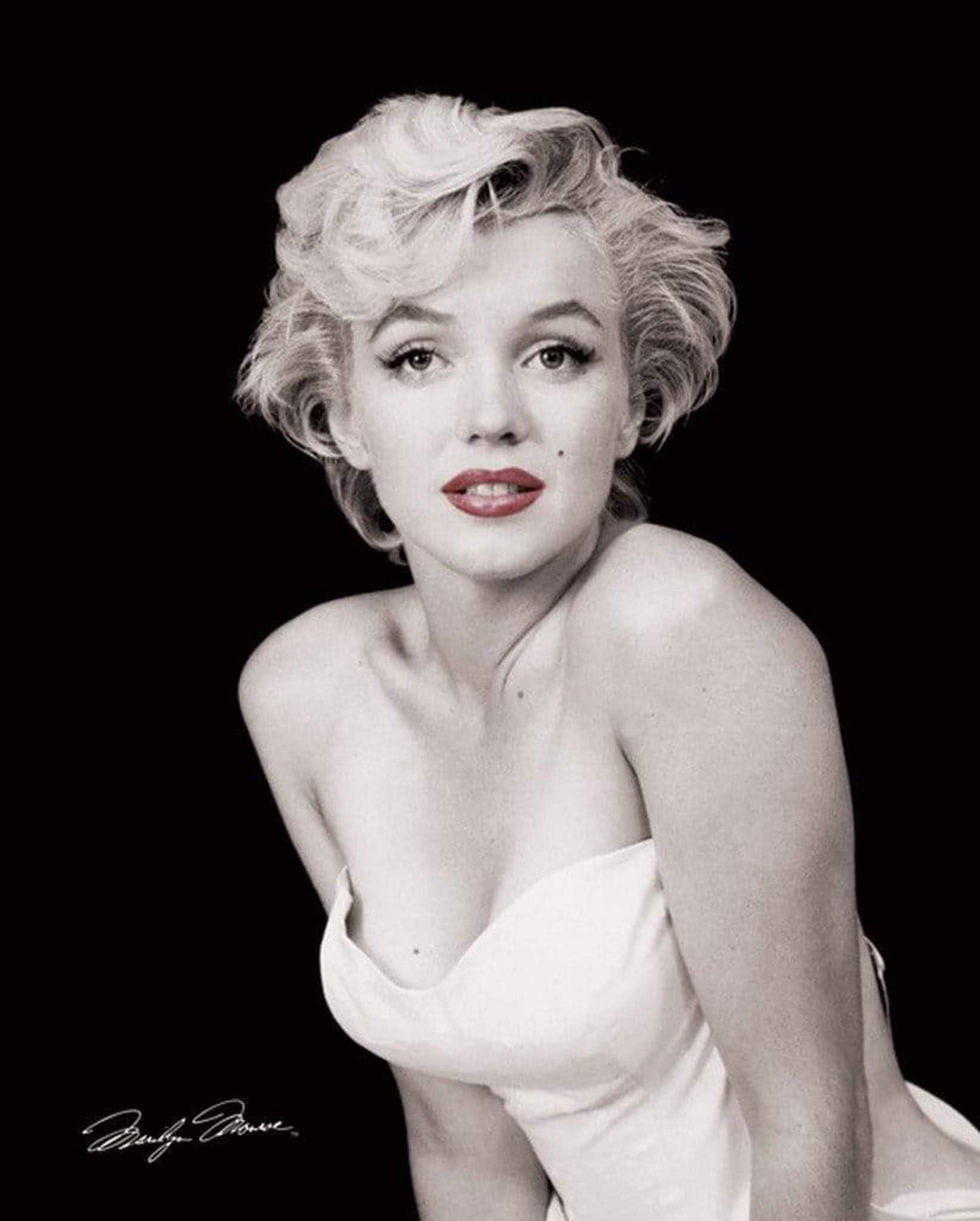 Poster Marilyn Monroe - Red Lips 40x50cm
