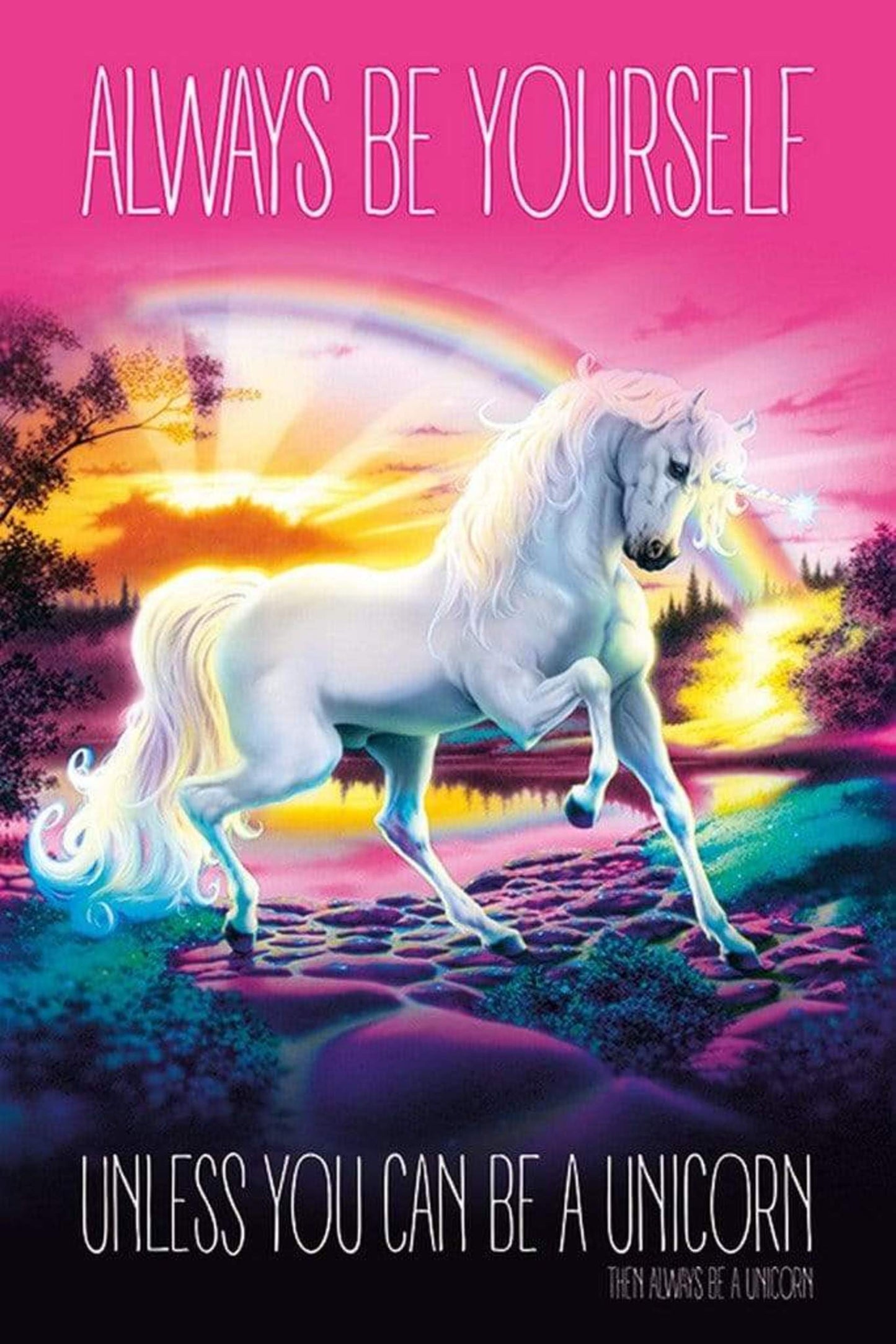Poster Unicorn Always Be Yourself 61x91,5cm