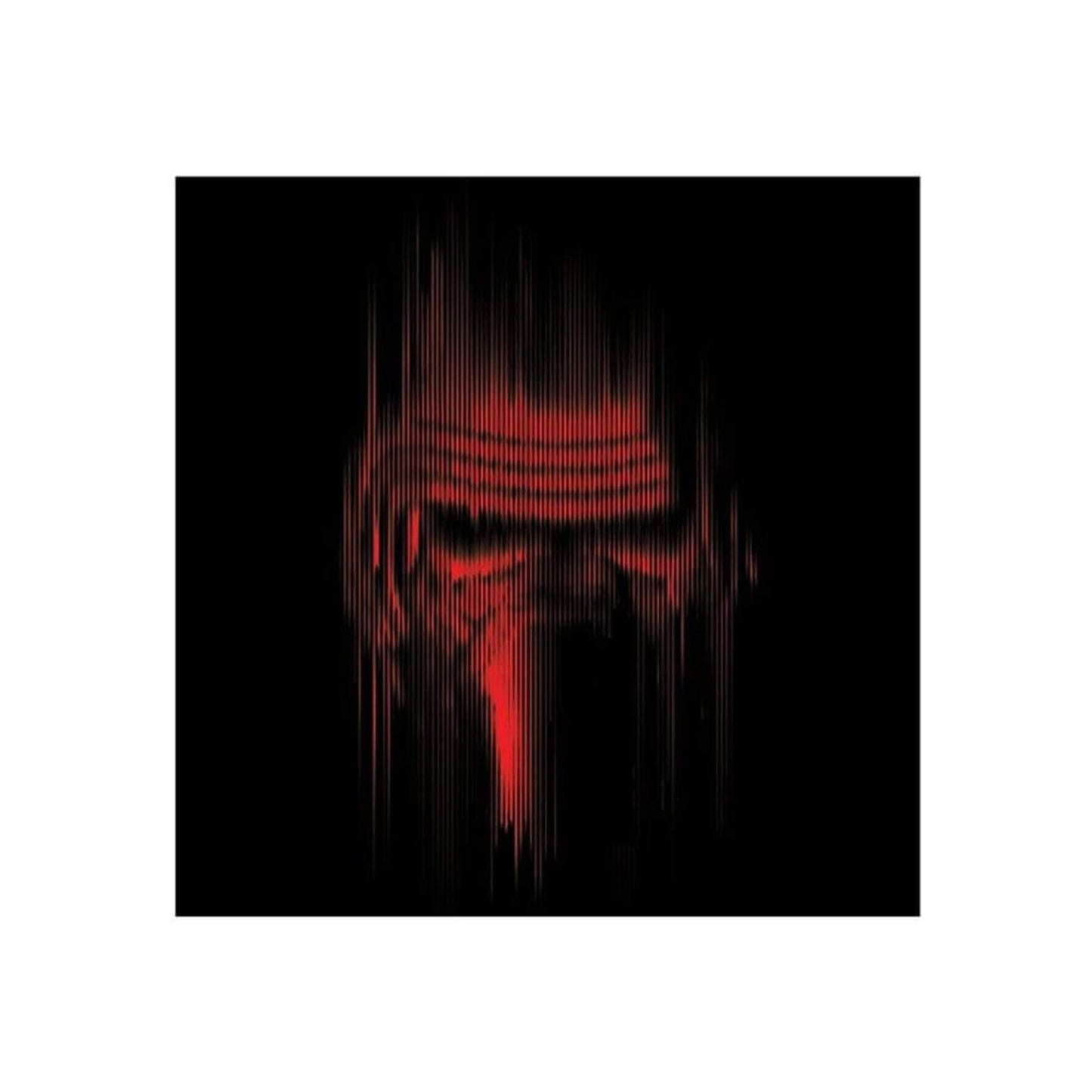 Kunstdruk Star Wars - Episode VII Kylo Ren Lines 40x40cm