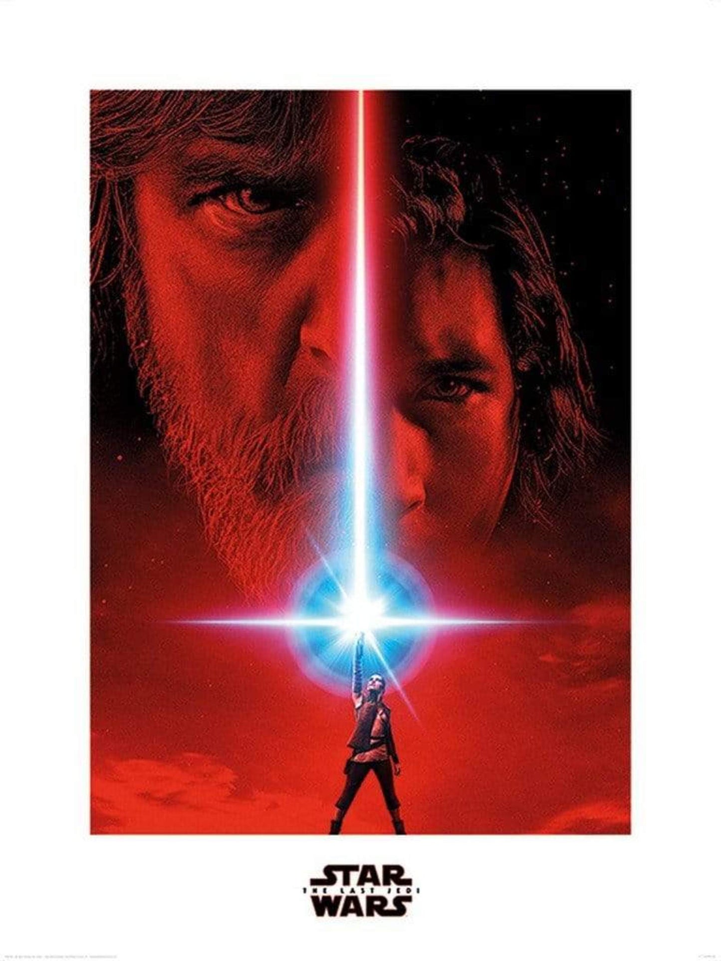 Kunstdruk Star Wars - The Last Jedi Teaser 60x80cm