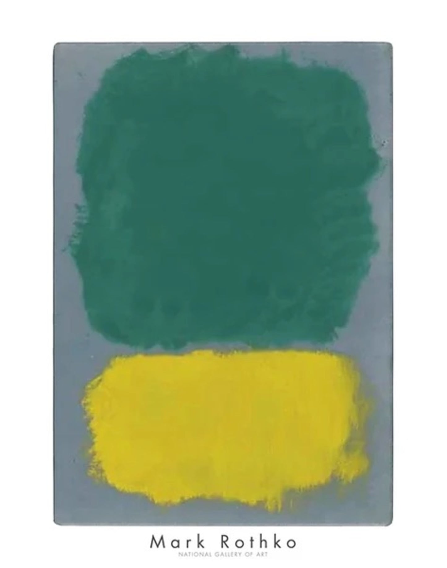 Kunstdruk Mark Rothko - Untitled - 1968 56x71cm