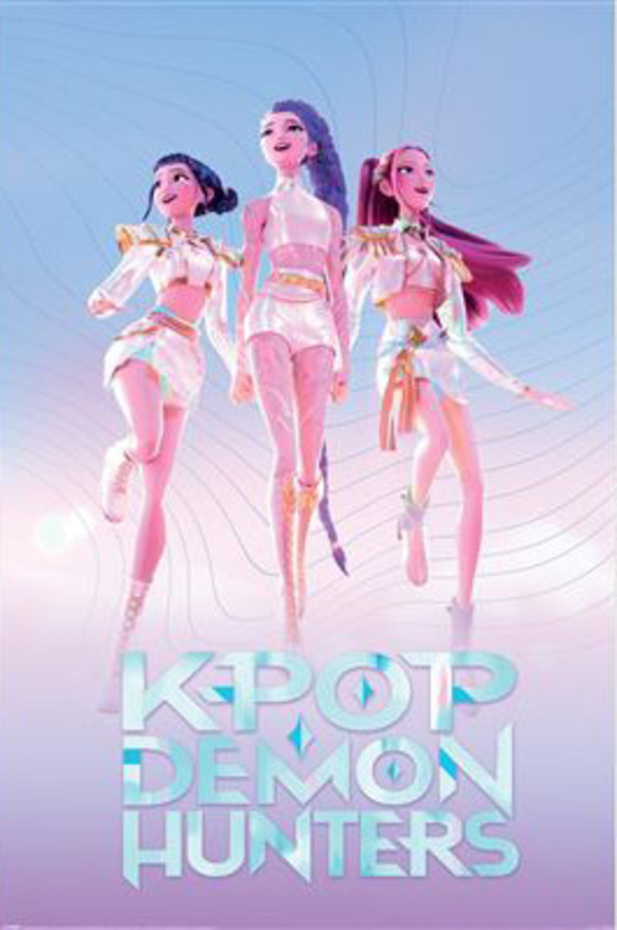 Poster K-Pop Demon Hunters - Huntrix 61x91,5cm