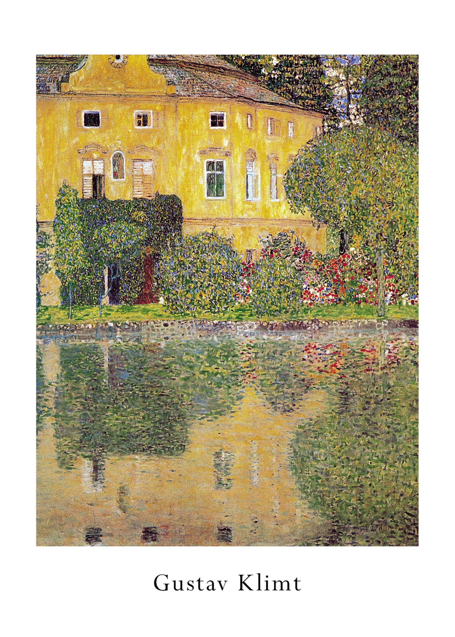 Kunstdruk Gustav Klimt - Sull Attersee II 50x70cm