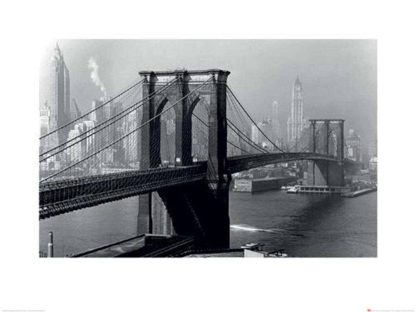 Kunstdruk Time Life Brooklyn Bride New York 1946 60x80cm
