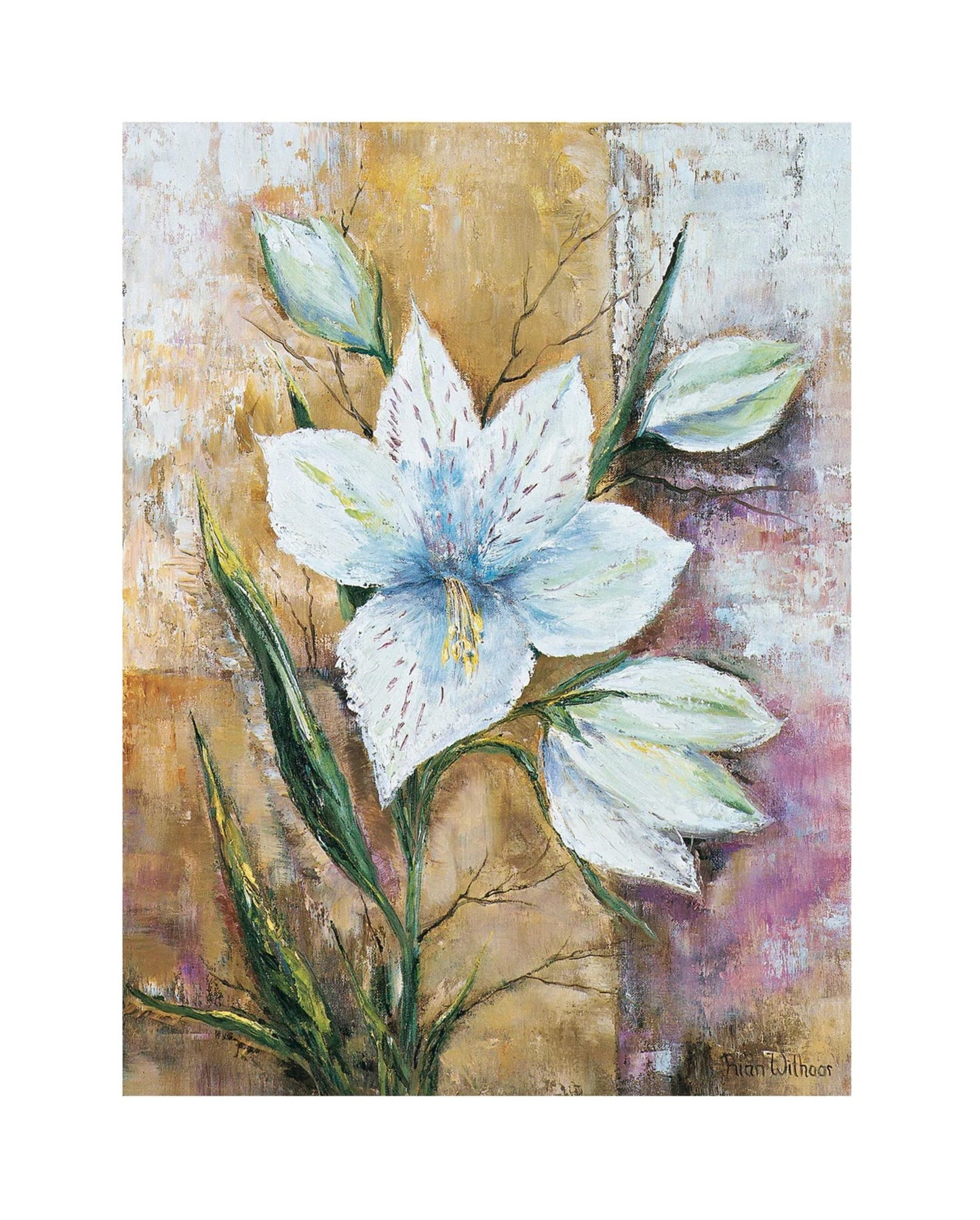 Kunstdruk Rian Withaar - It's a Gift 24x30cm