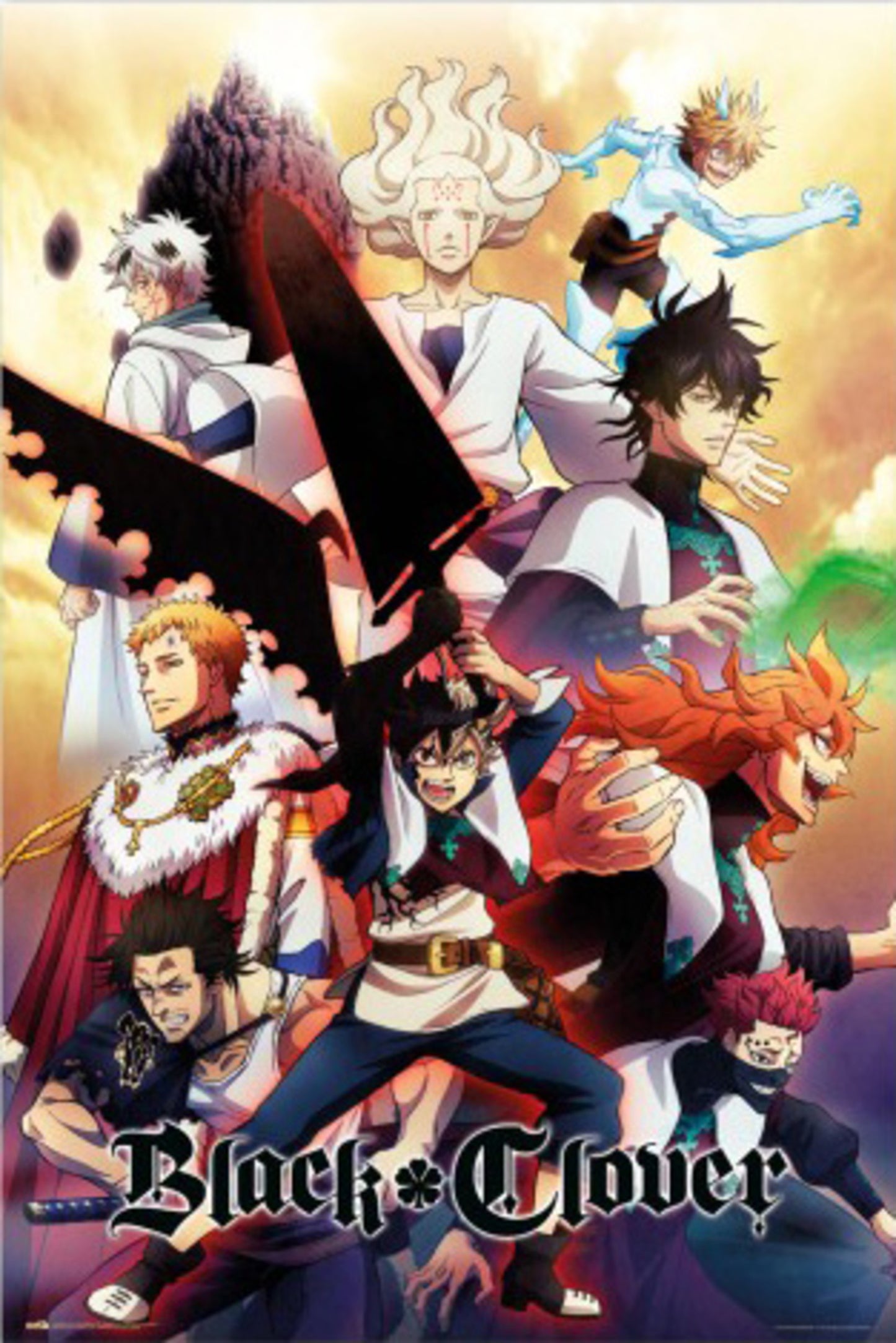 Poster Black Clover Arc of Reincarnation 61x91,5cm
