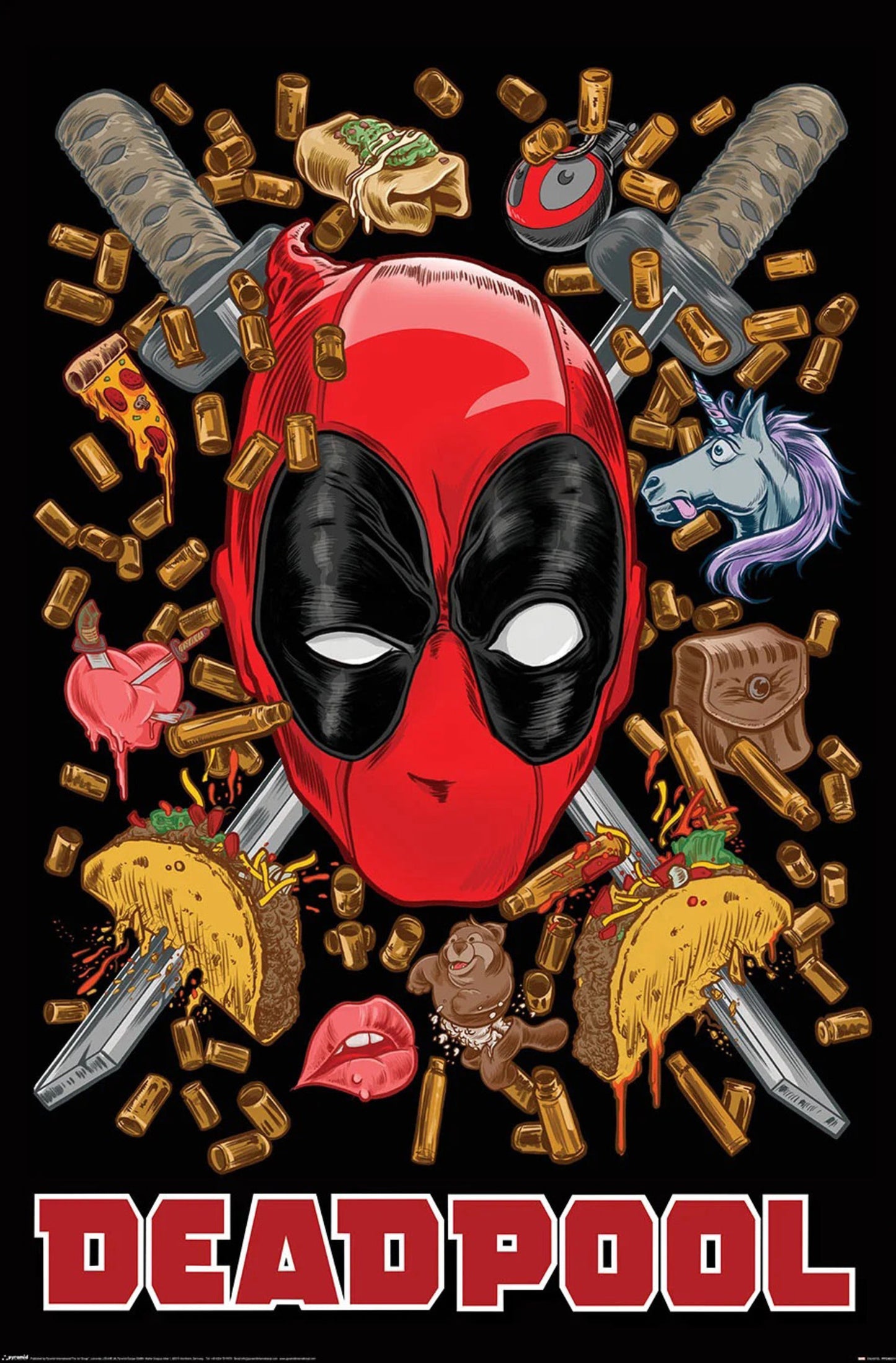 Poster Deadpool - Chimichanga 61x91,5cm