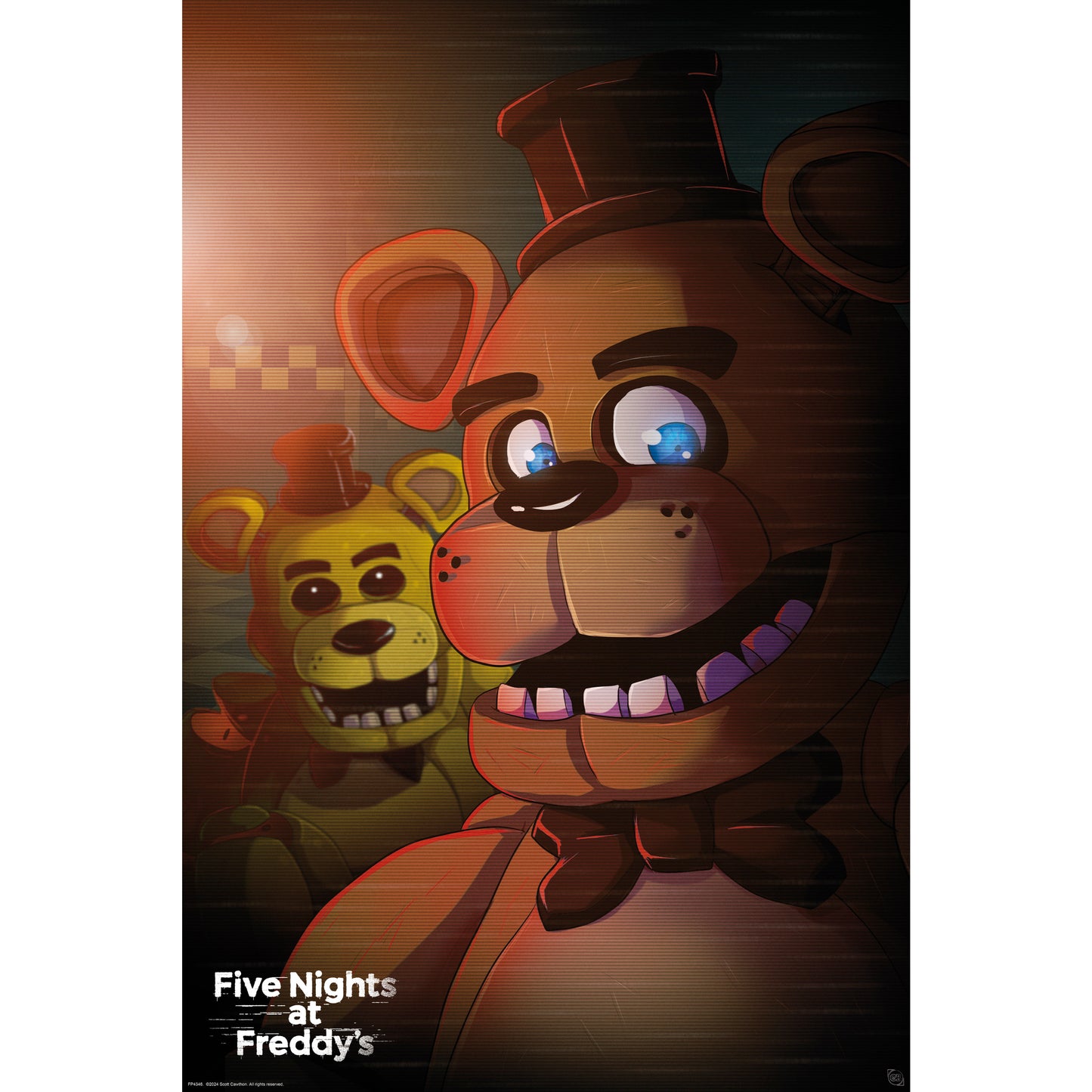 Poster Five Nights - at Freddy's - Midnight 61x91,5cm