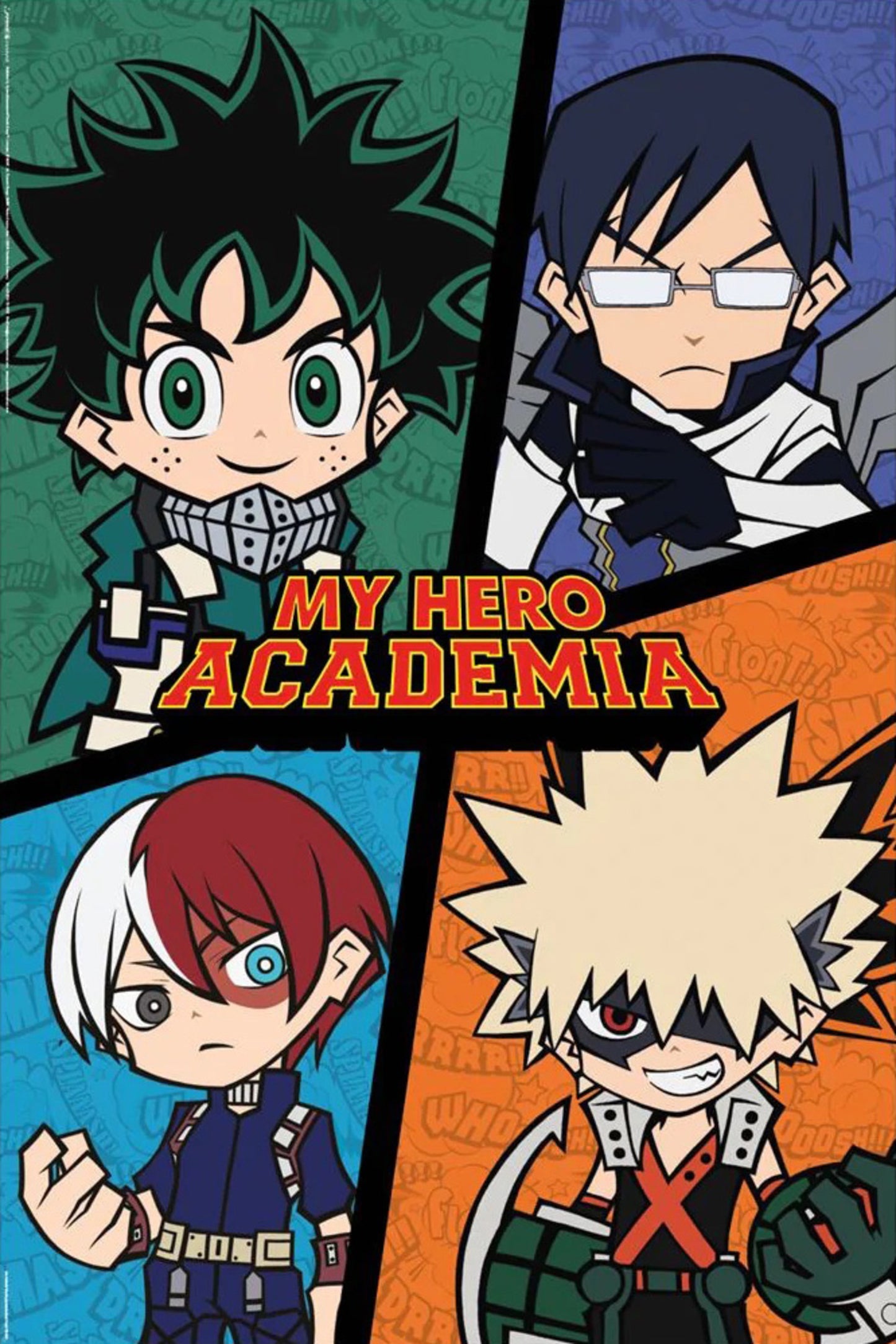 Poster My Hero Academia Chibi 61x91,5cm