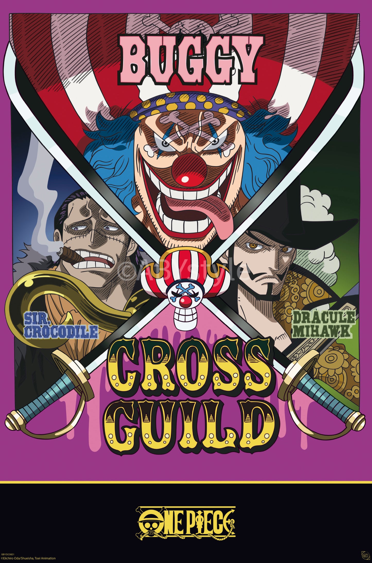 Poster One Piece Cross Guild 61x91,5cm