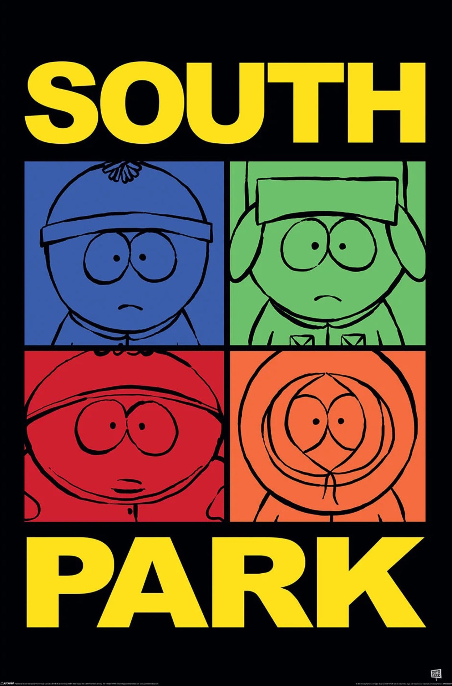 Poster South Park Block Colour 61x91,5cm