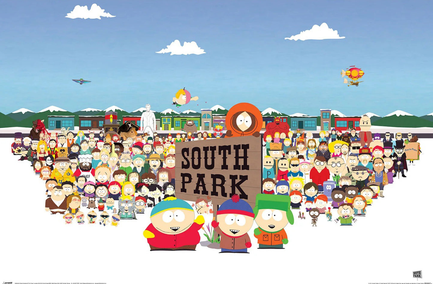 Poster South Park Characters 91,5x61cm