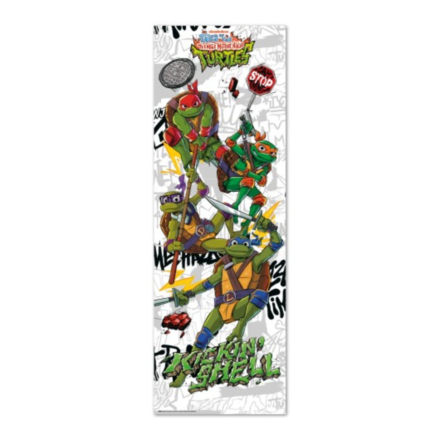 Poster Teenage Mutant Ninja Turtles 53x158cm