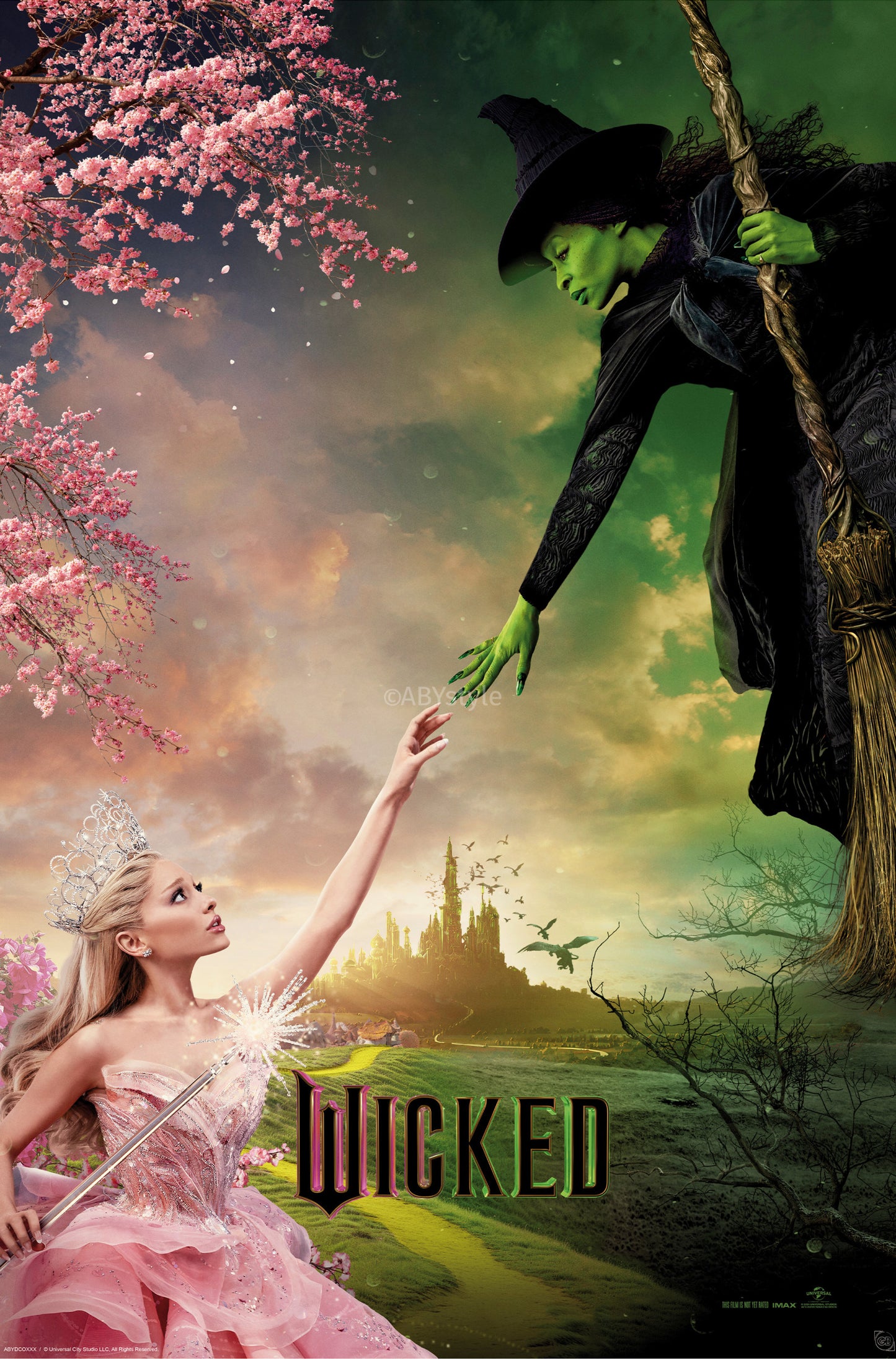 Poster Wicked Elphaba and Glinda 61x91,5cm