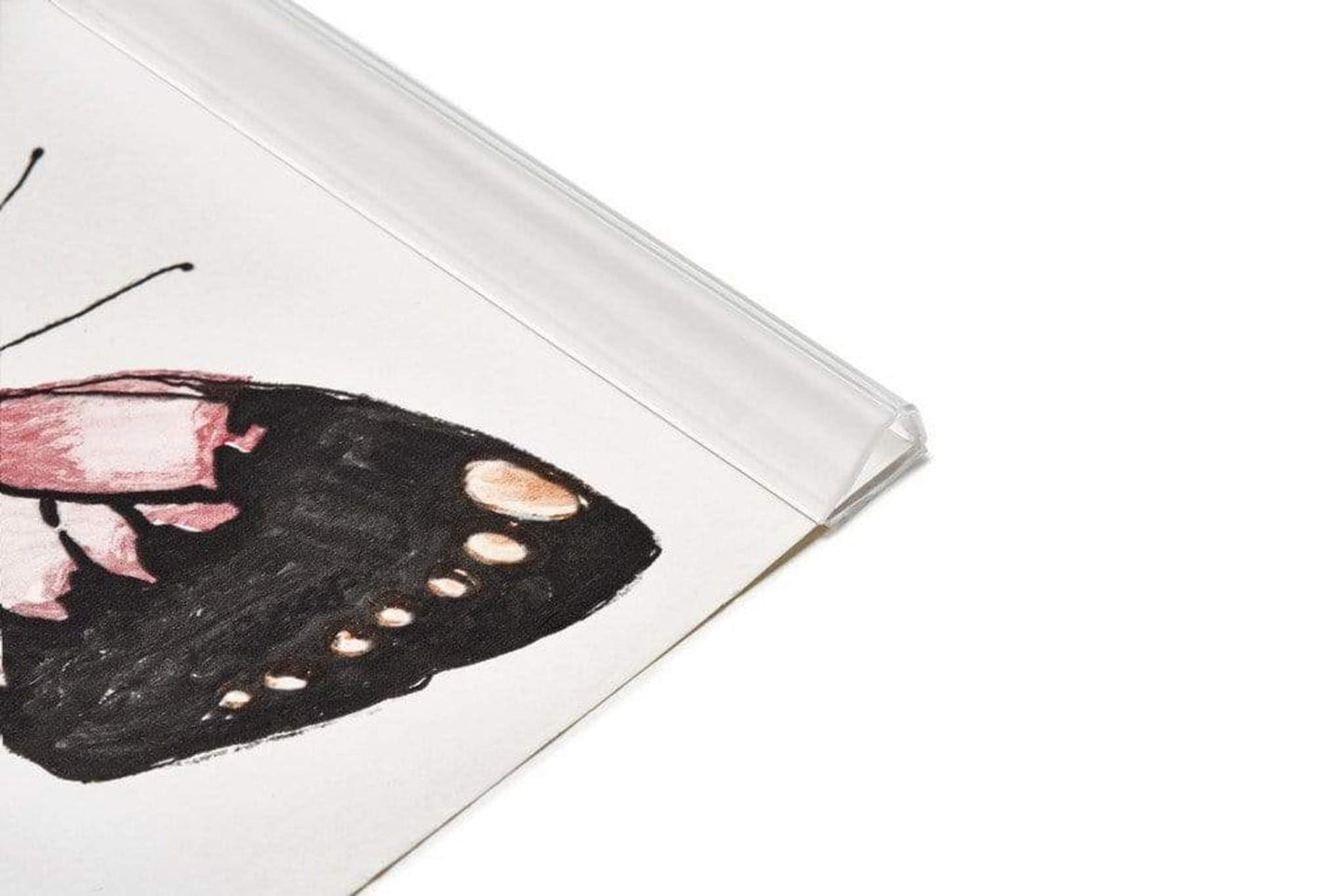 Posterhanger 75cm Transparant - Posterstrips met Ophanggat