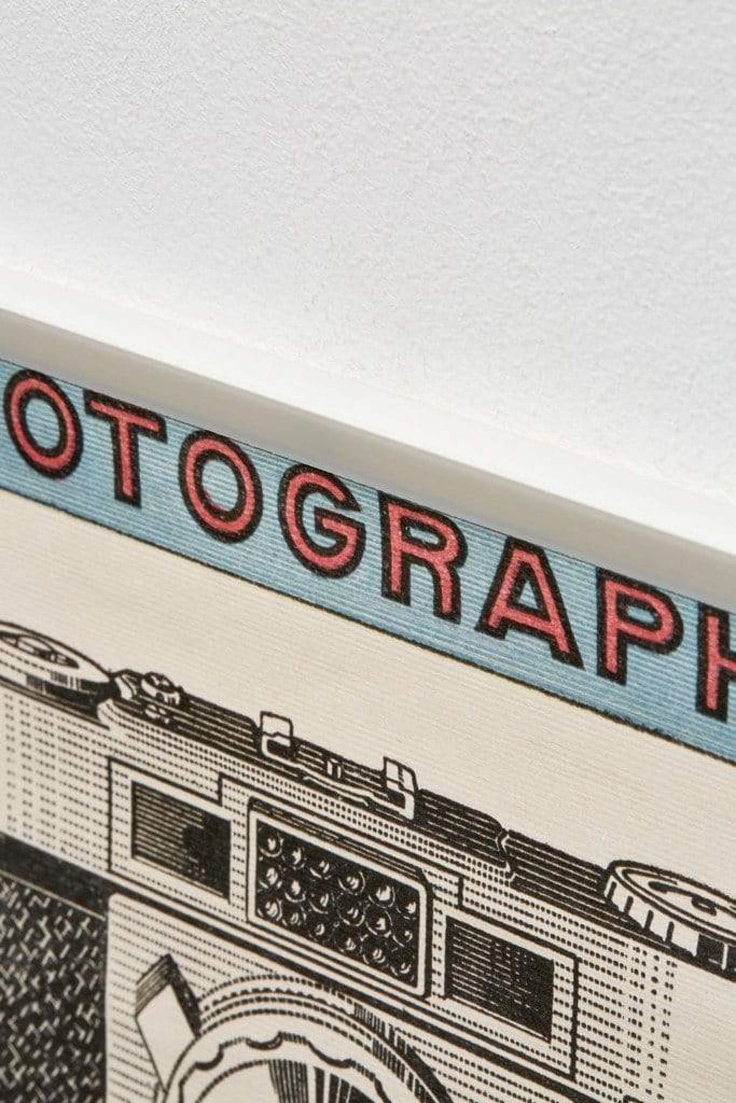 Posterhanger 40cm Wit - Posterstrips met Ophanggat