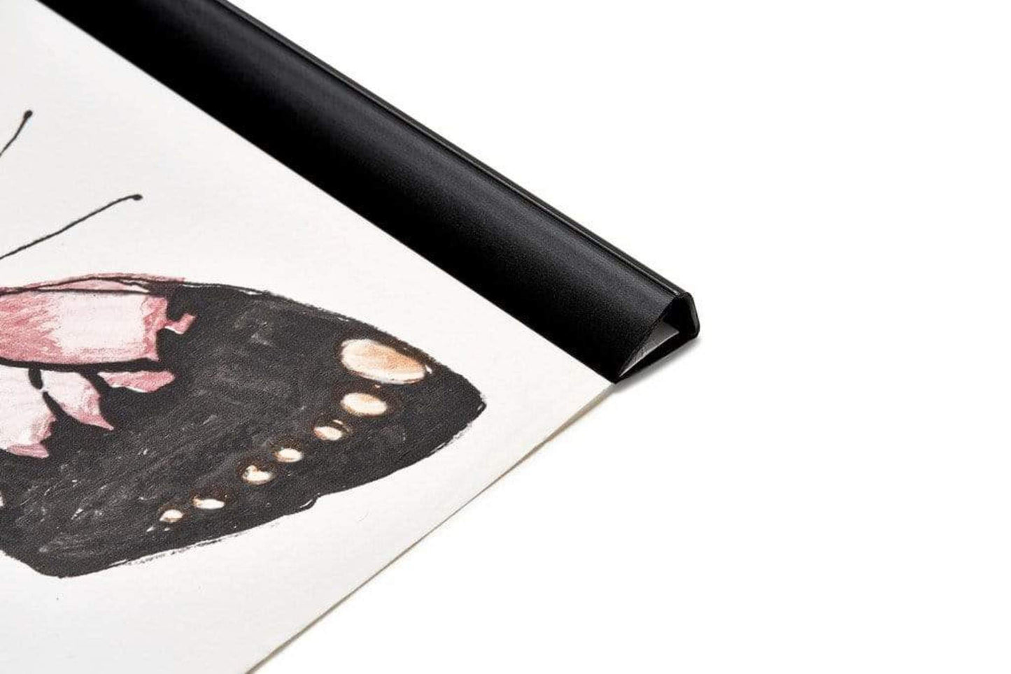 Posterhanger 61cm Zwart - Posterstrips met Ophangoog