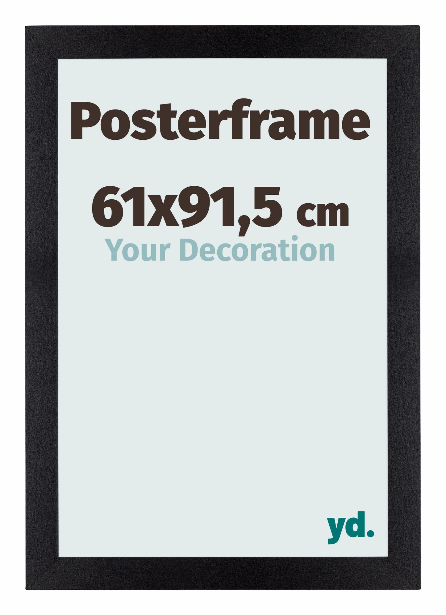 Posterkader 61x91,5cm Zwart Mat MDF Parma