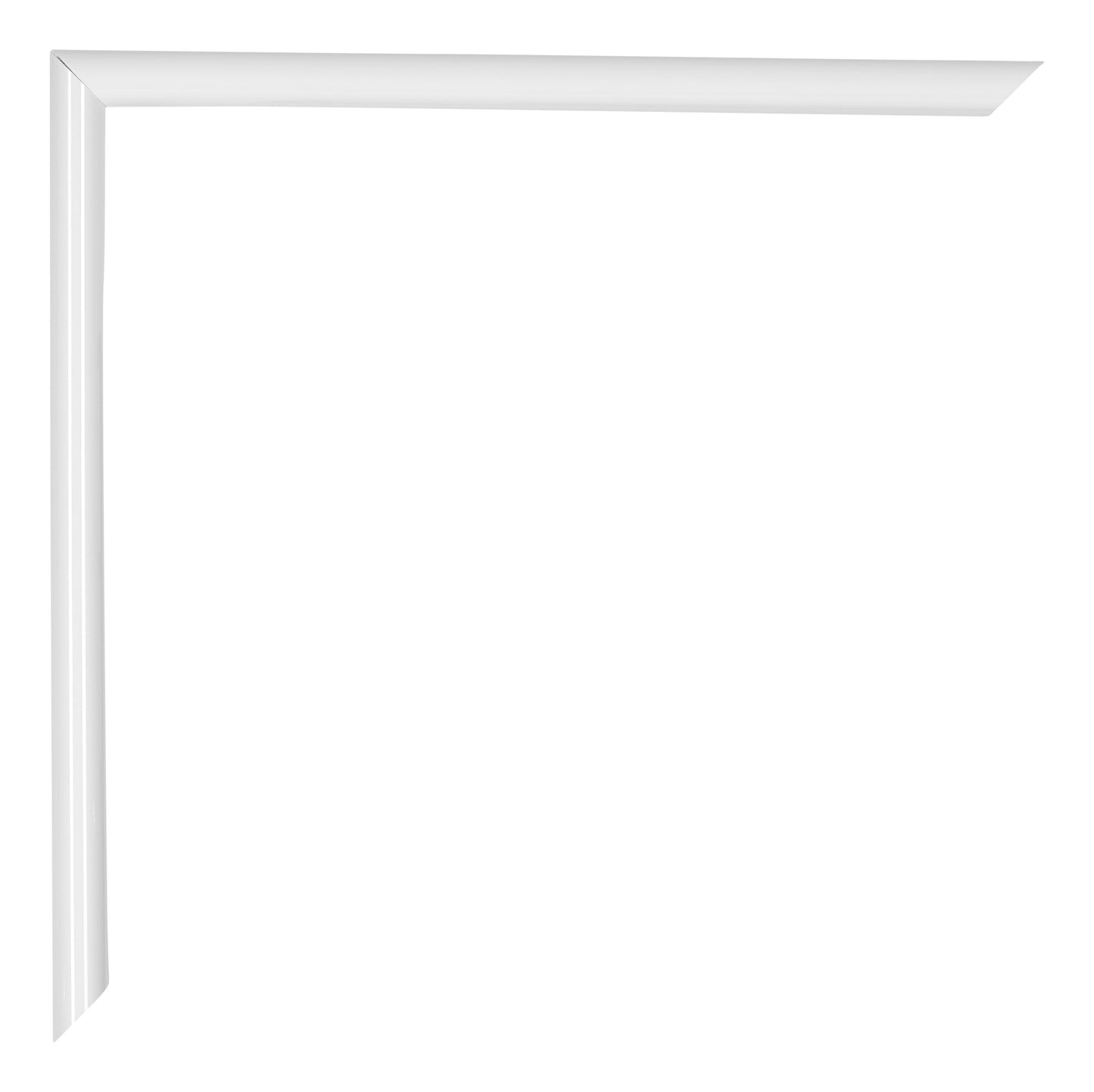 Posterkader 61x91,5cm Wit Hoogglans Kunststof Paris