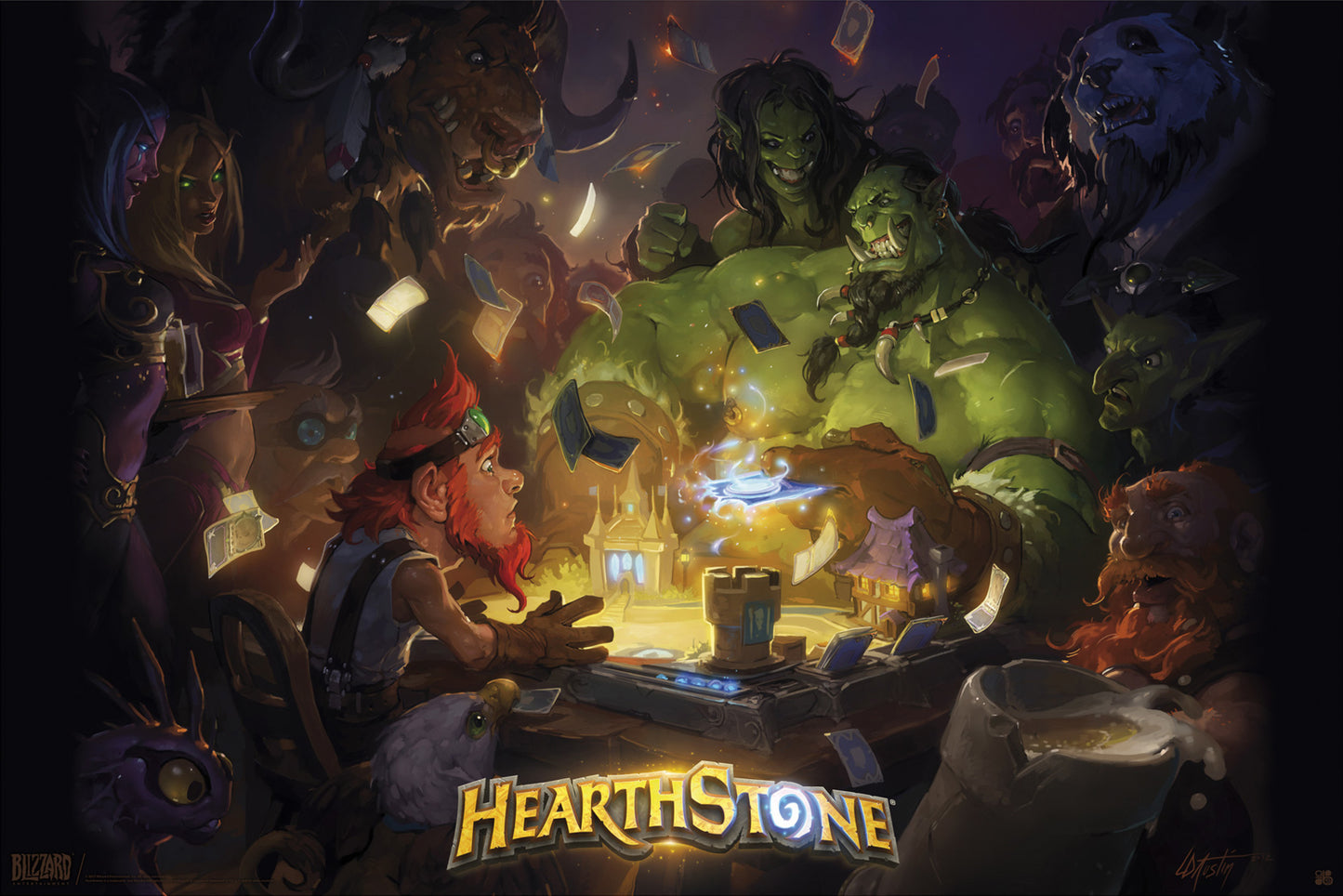 Poster Heartstone Key Art 91,5x61cm