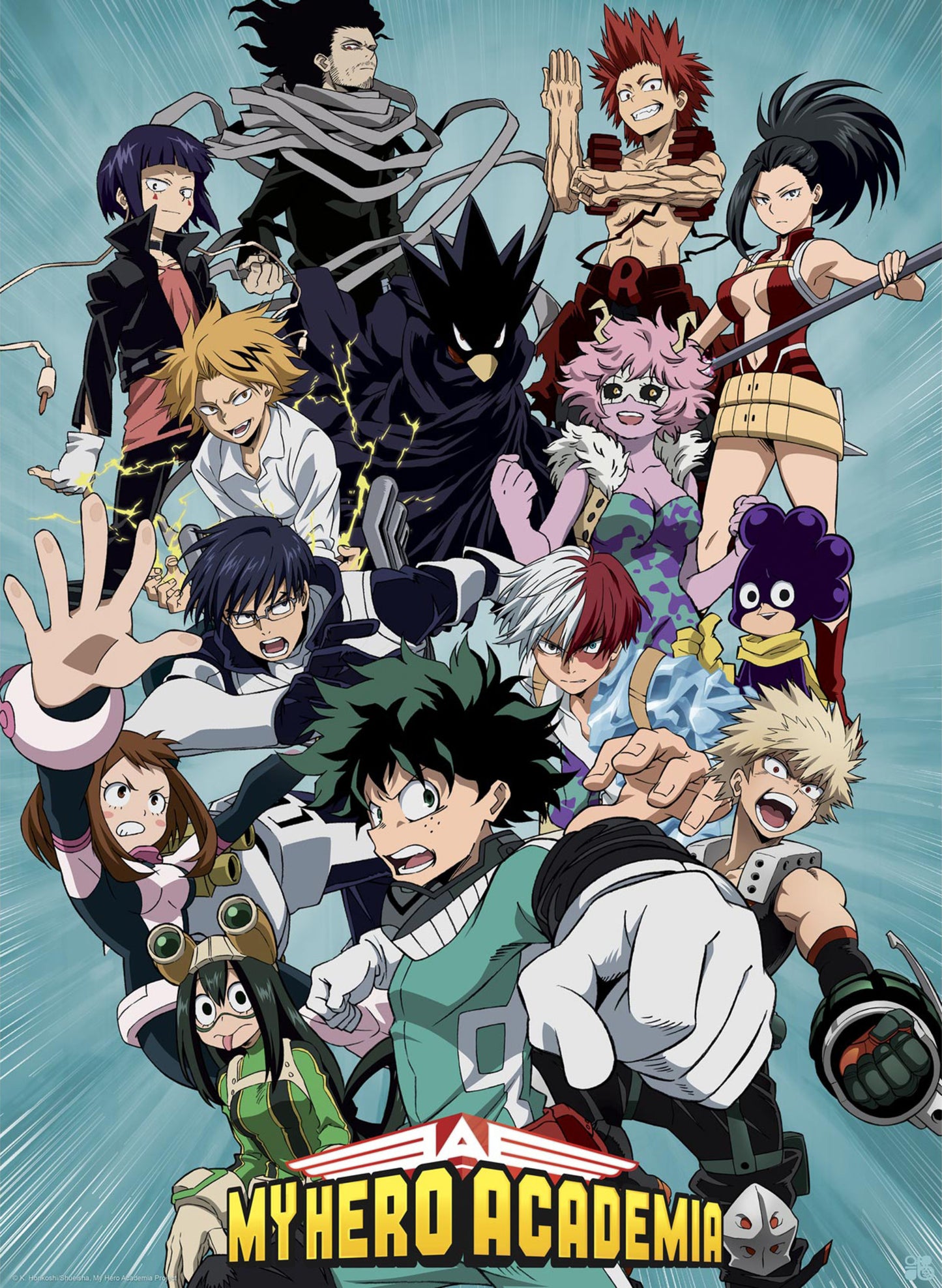 Poster My Hero Academia - Heroes 38x52cm