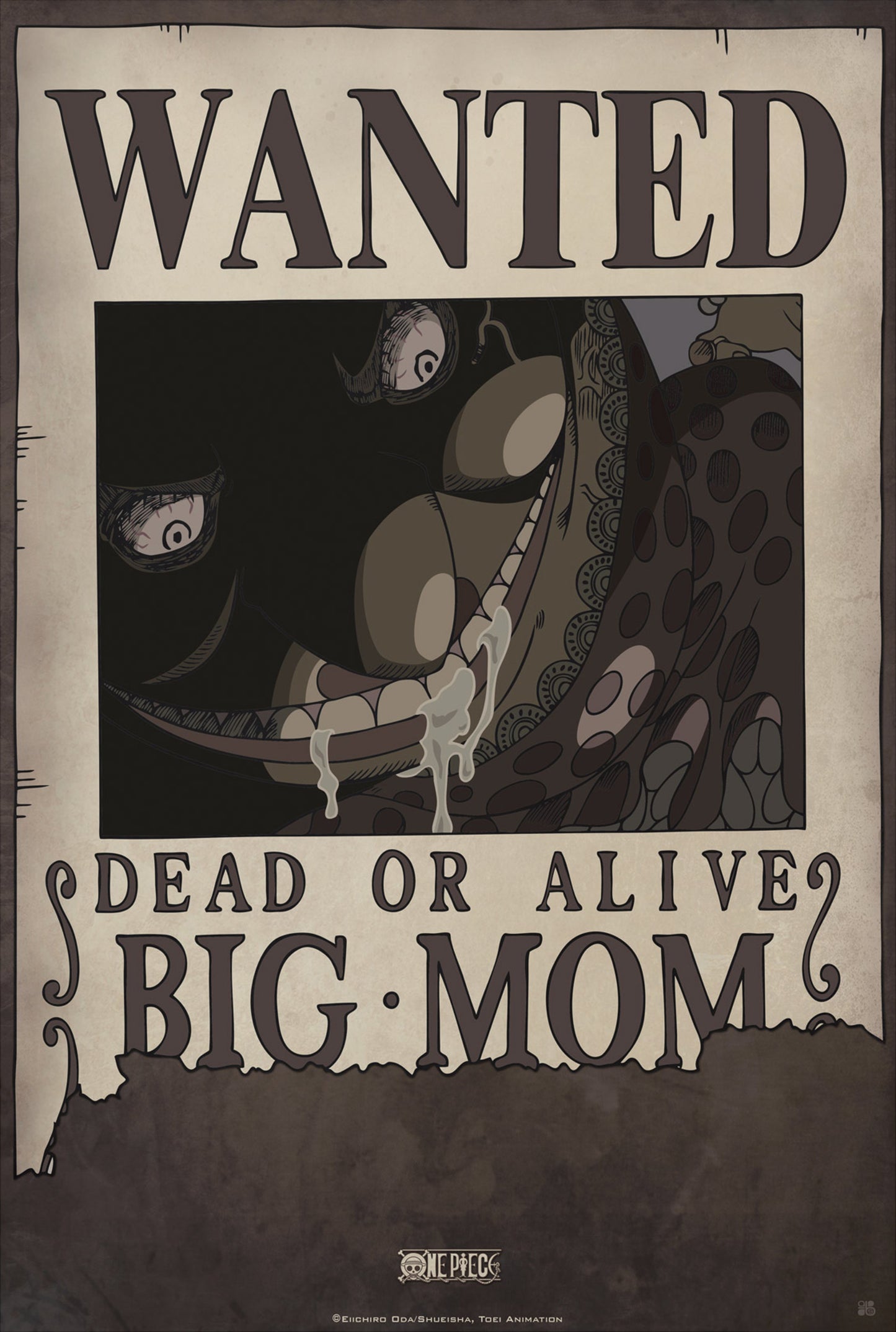 Poster One Piece Wanted Big Mom I 35x52cm