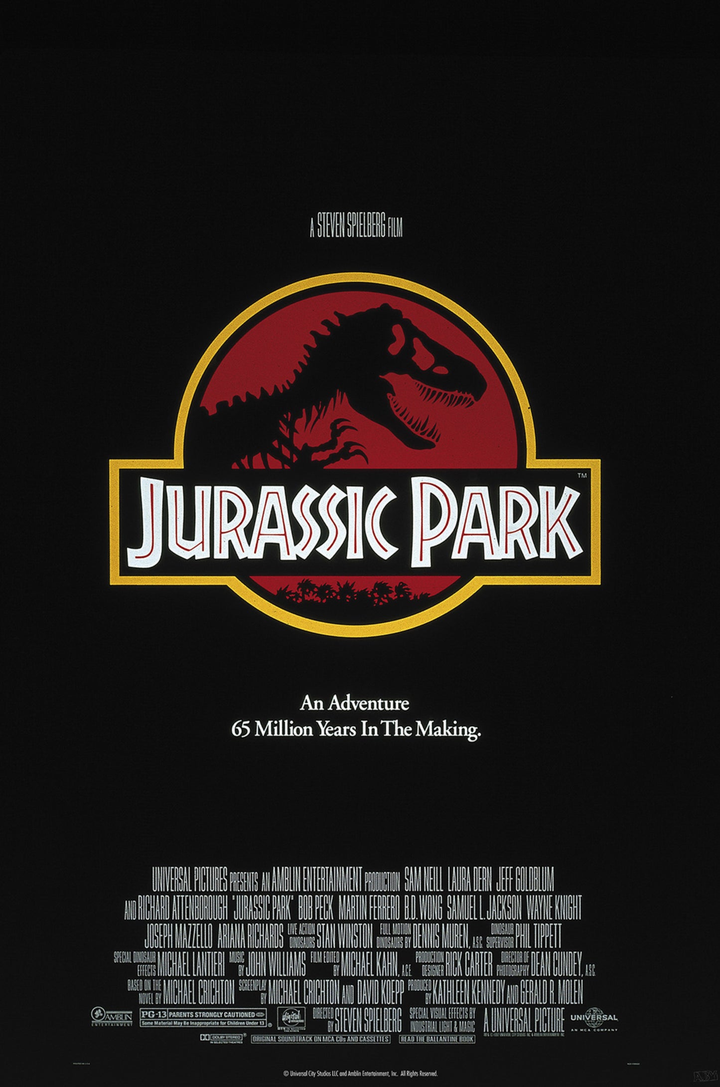 Poster Jurassic Park Movie poster 61x91,5cm