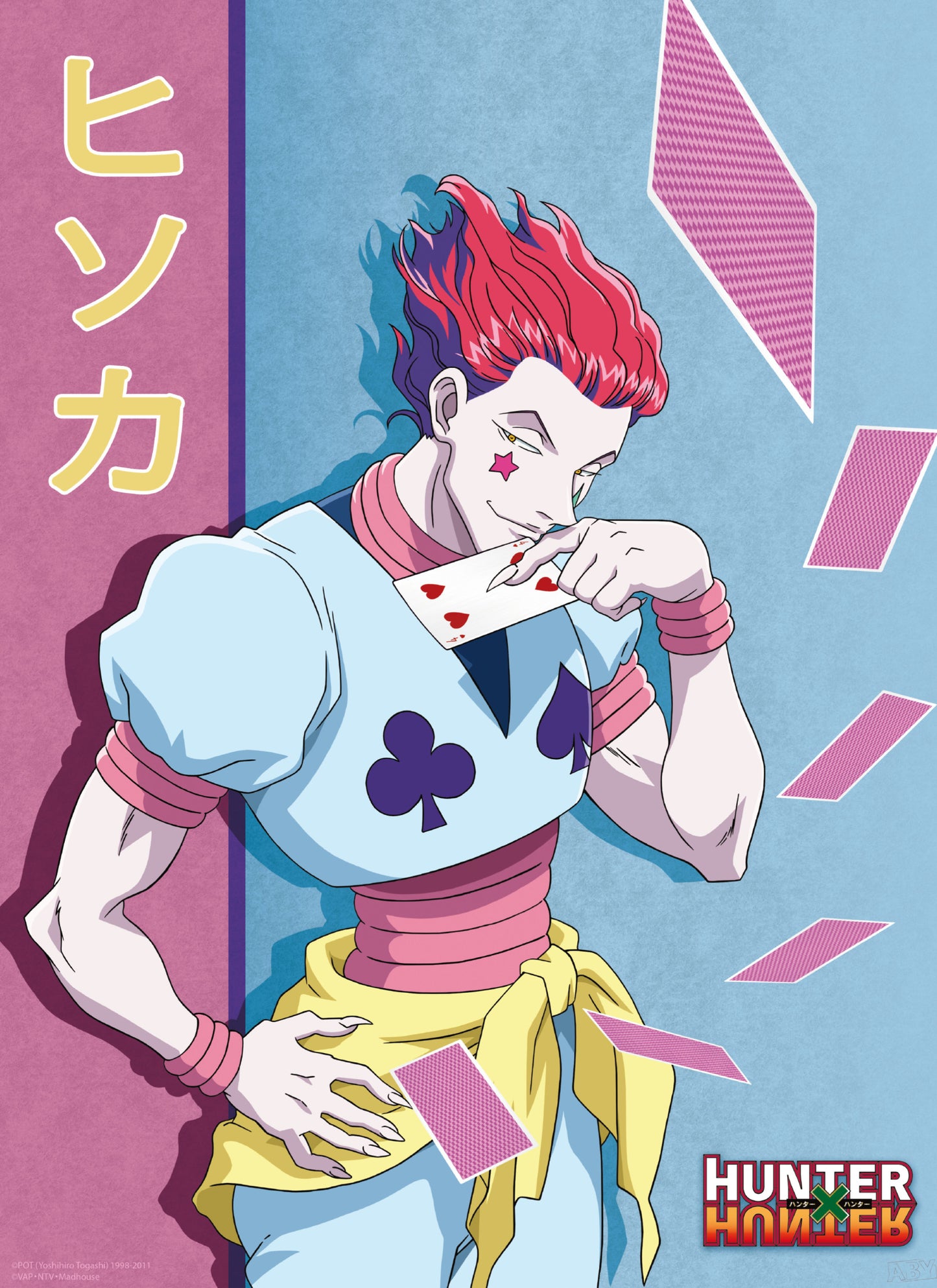 Poster Hunter x Hunter Hisoka 38x52cm