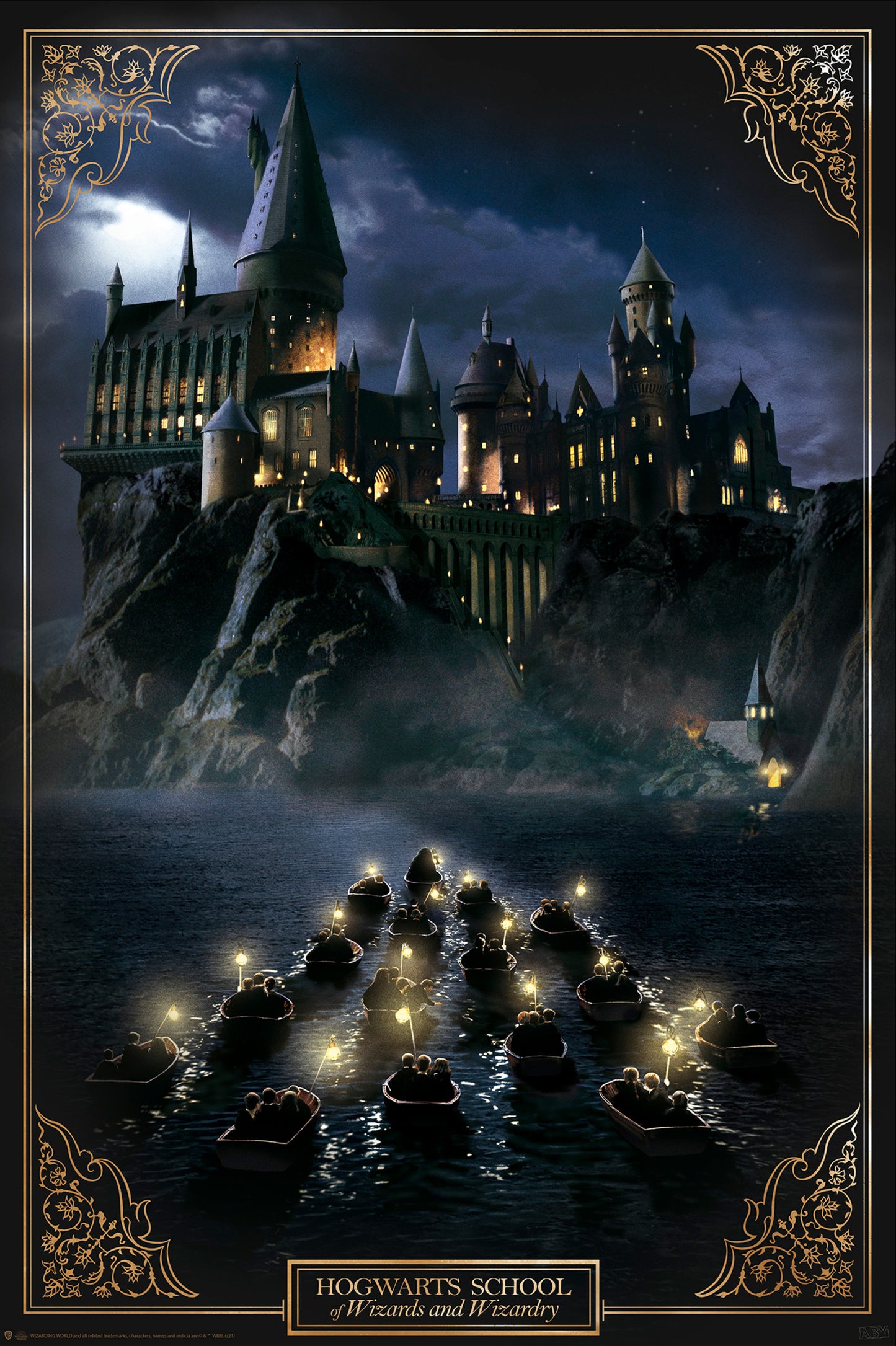Poster Harry Potter - Hogwarts Castle 61x91,5cm