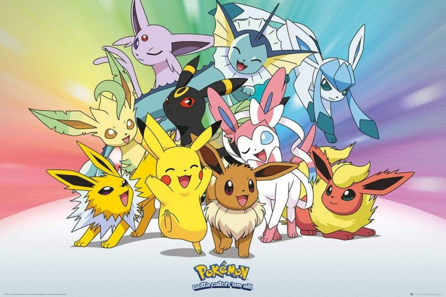 Poster Pokémon - Eevee 61x91,5cm