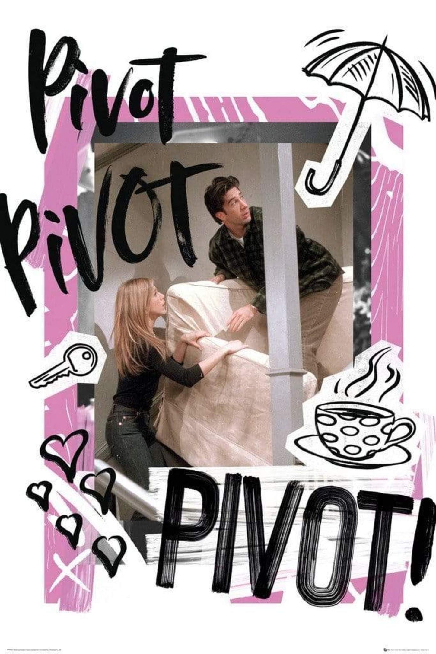 Poster Friends Pivot 61x91,5cm