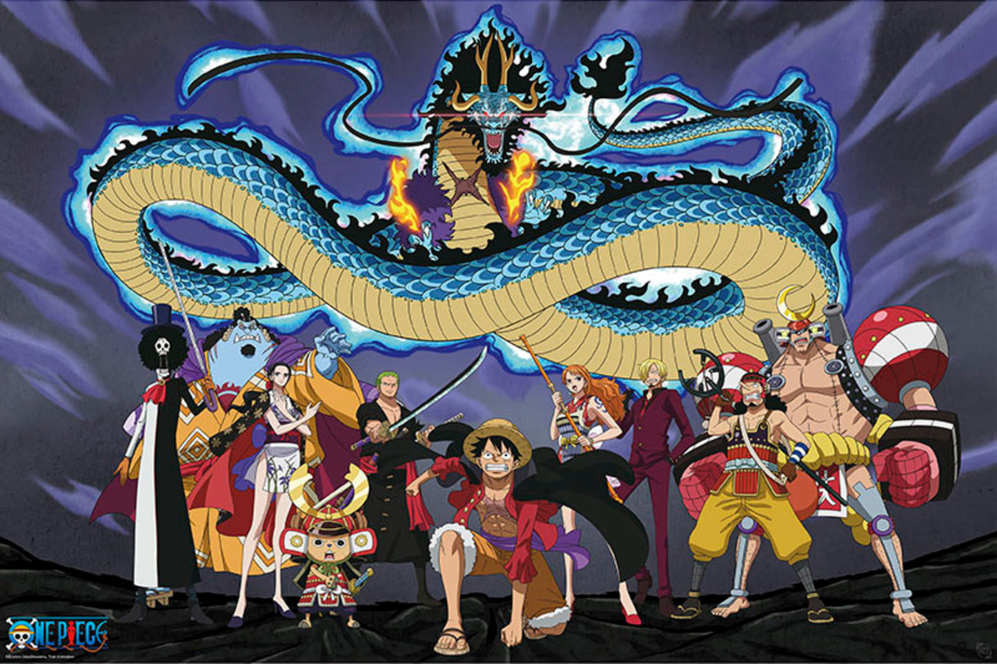 Poster One Piece the Crew vs. Kaido 91,5x61cm