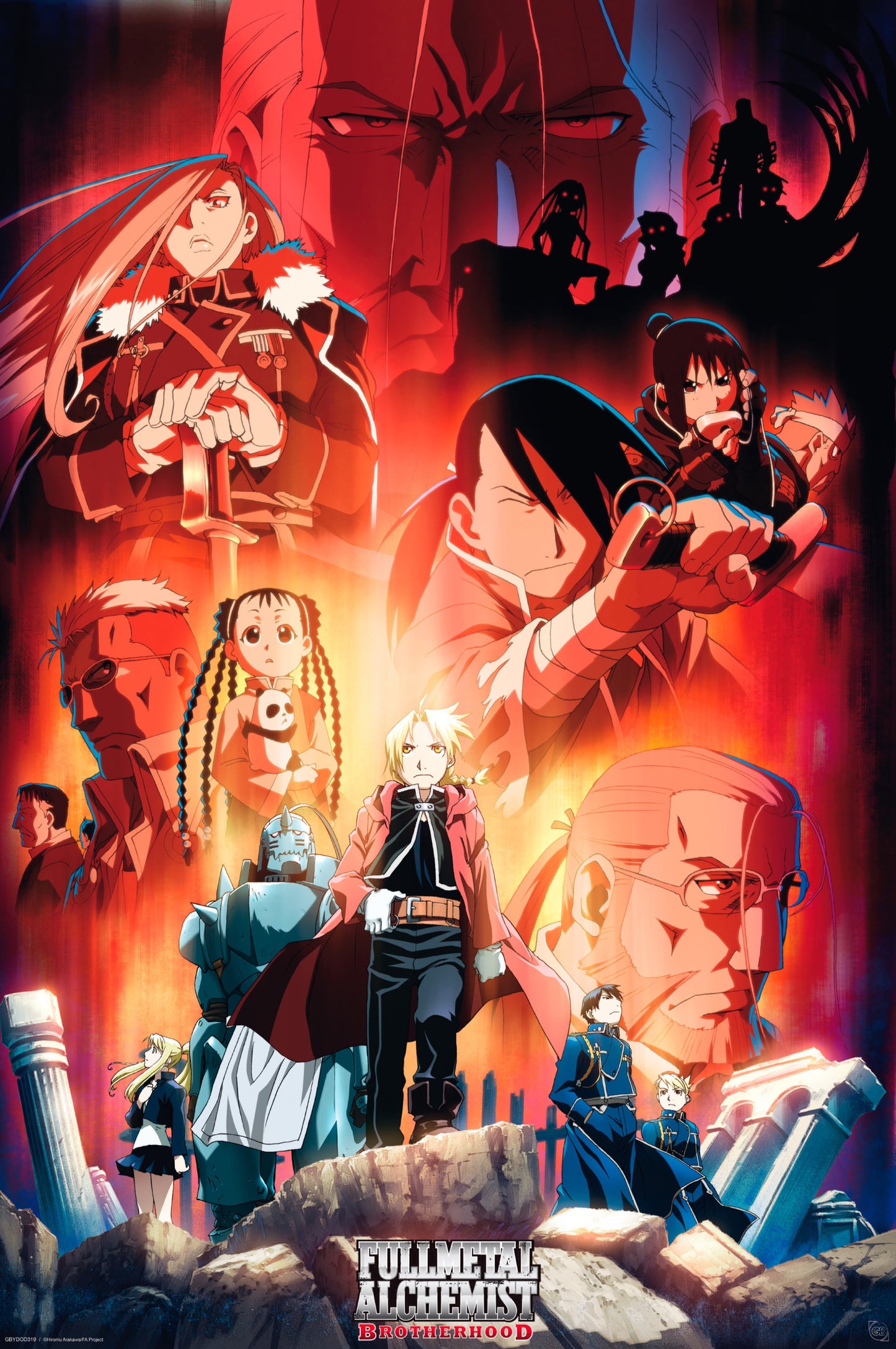 Poster Fullmetal Alchemist Key Art 61x91,5cm