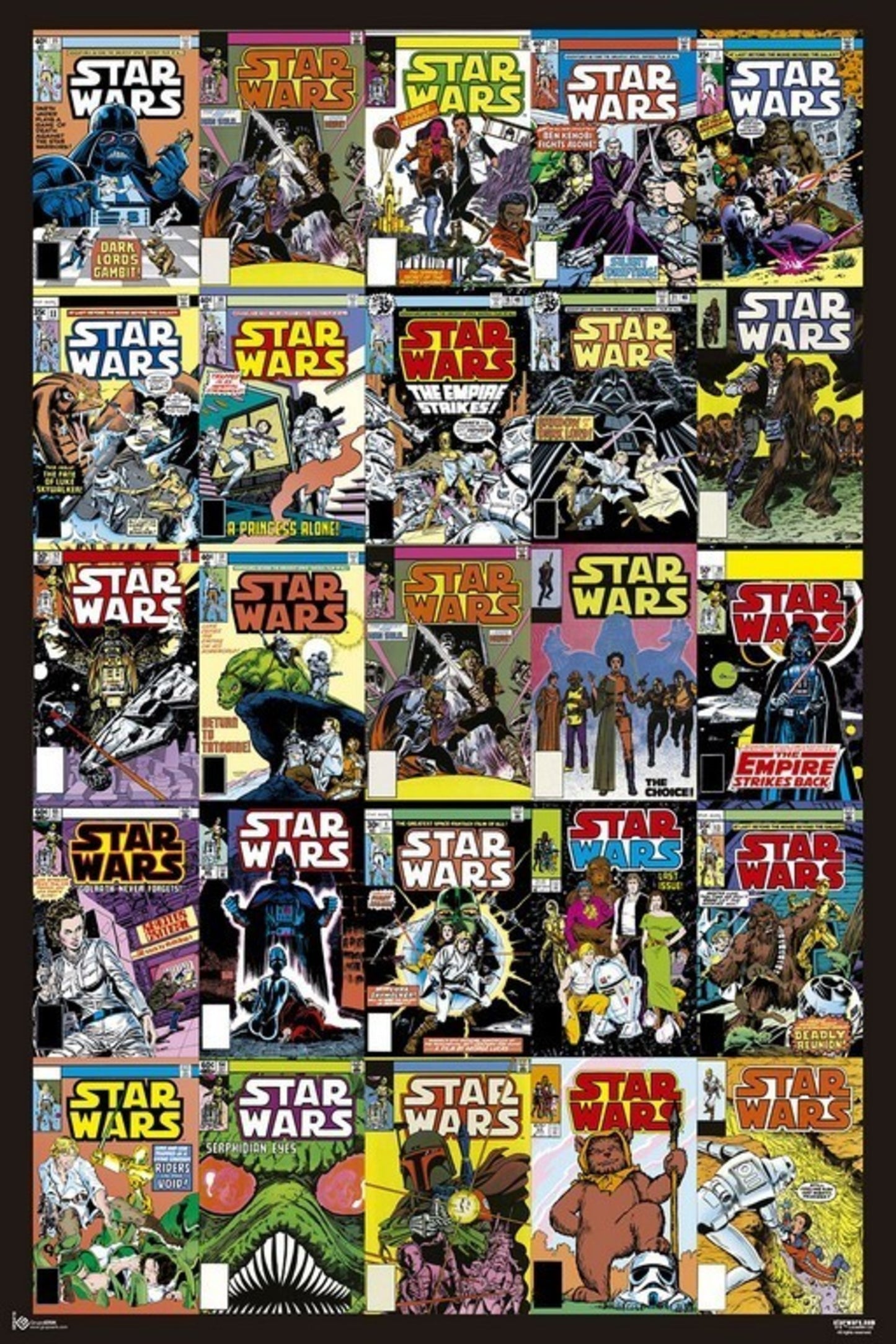 Poster Star Wars Classic Cover Comic 61x91,5cm