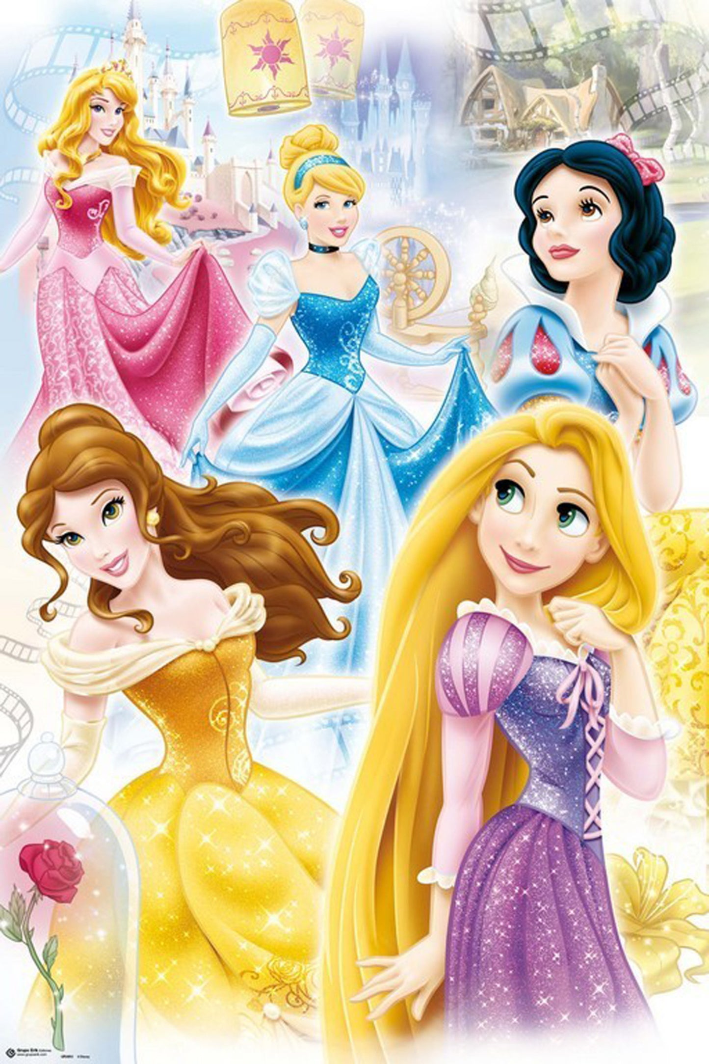 Poster Disney Princess Group 61x91,5cm