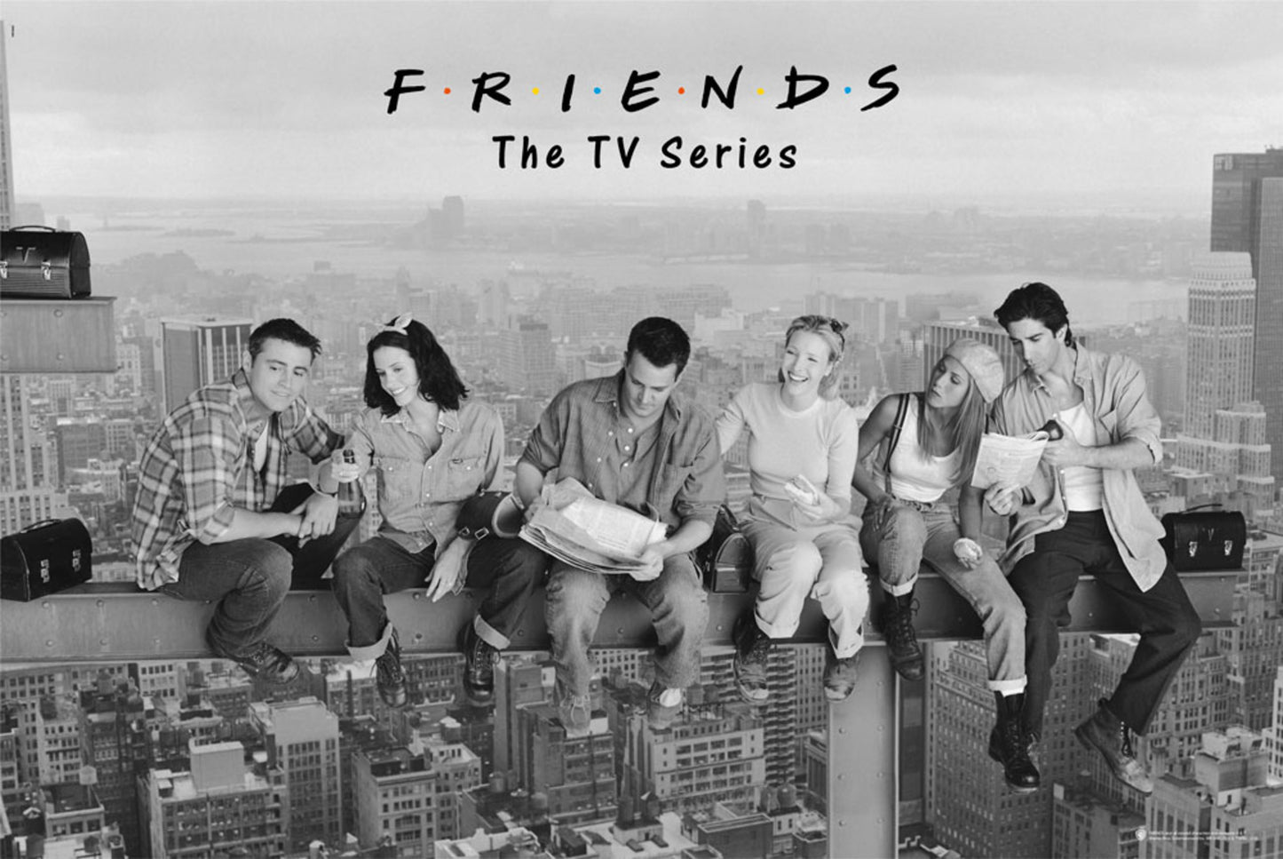 Poster Friends Lunch on a Skyscraper 91,5x61cm