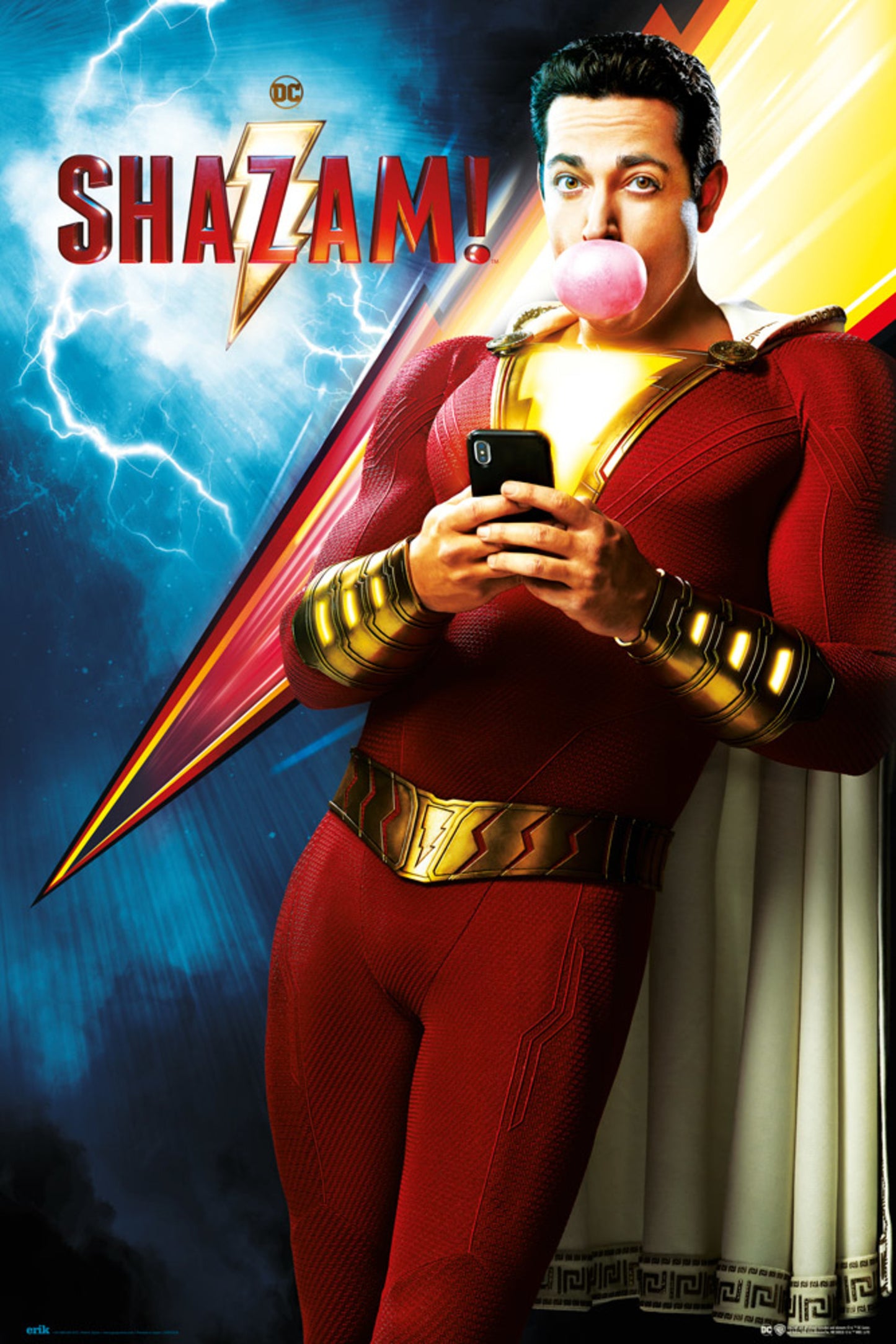 Poster DC Comics Shazam One Sheet 61x91,5cm