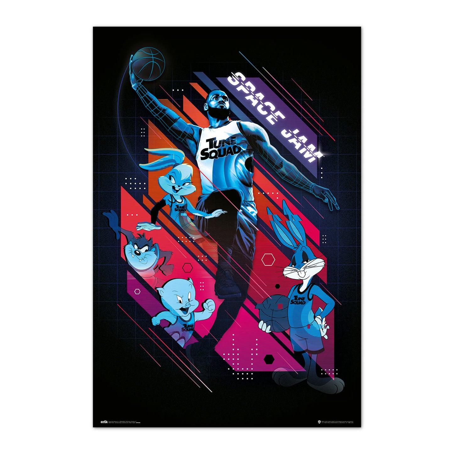 Poster Space Jam 2 All Characters 61x91,5cm