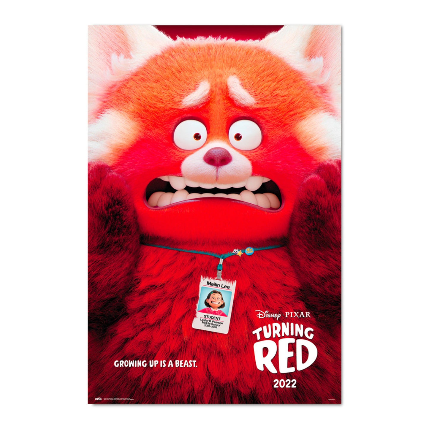 Poster Pixar - Turning Red 61x91,5cm