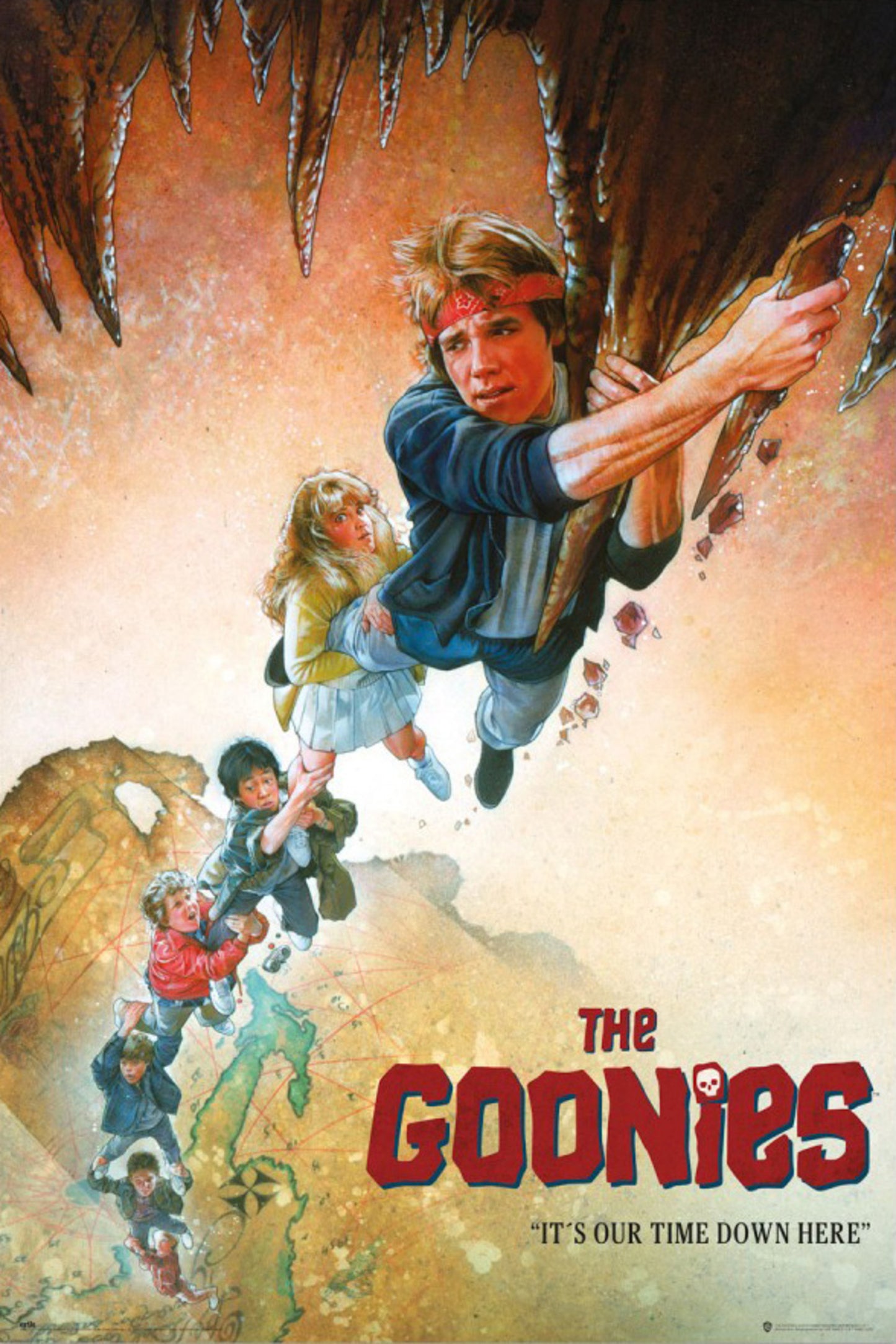 Poster The Goonies It Is Our Time Down Here 61x91,5cm