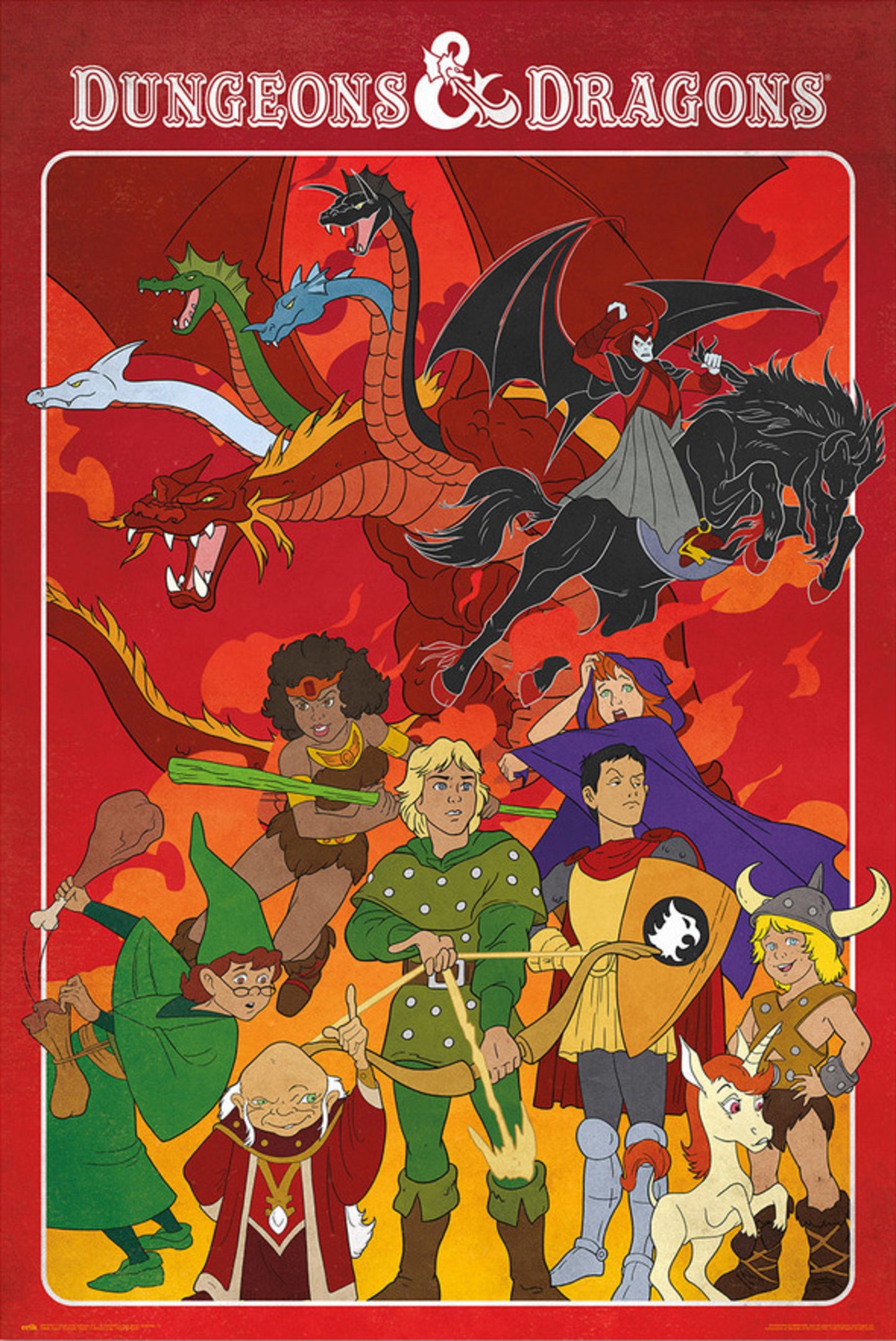 Poster Dungeons & Dragons The Animated Series 61x91,5cm