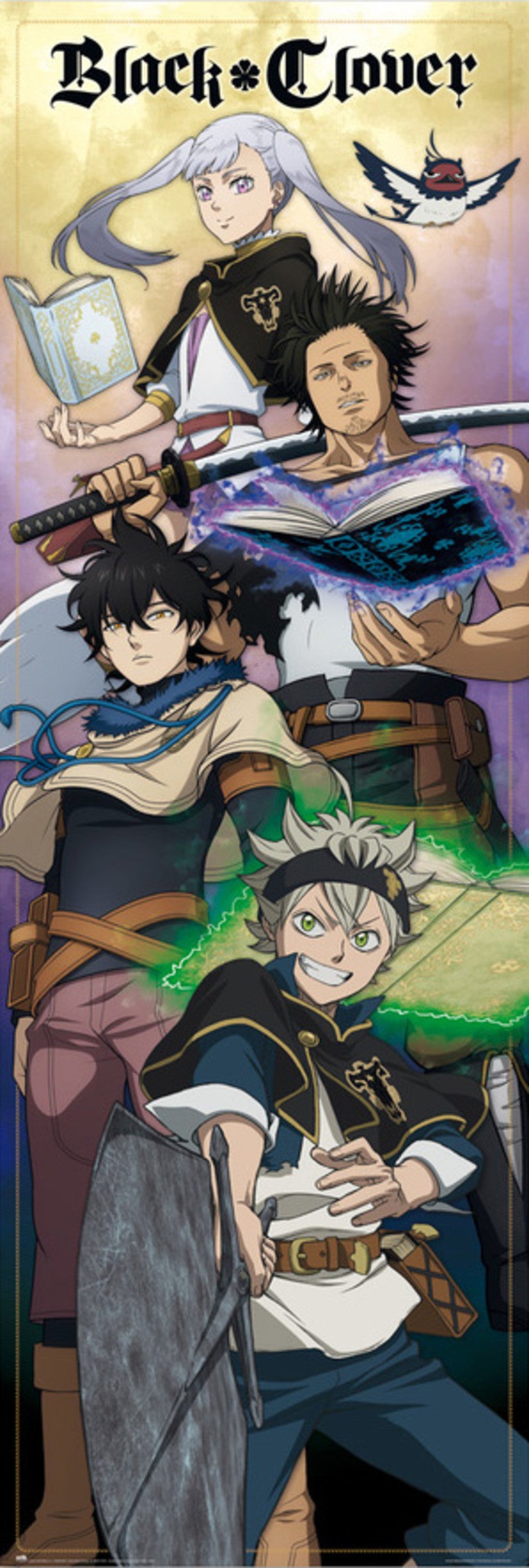 Poster Black Clover 53x158cm