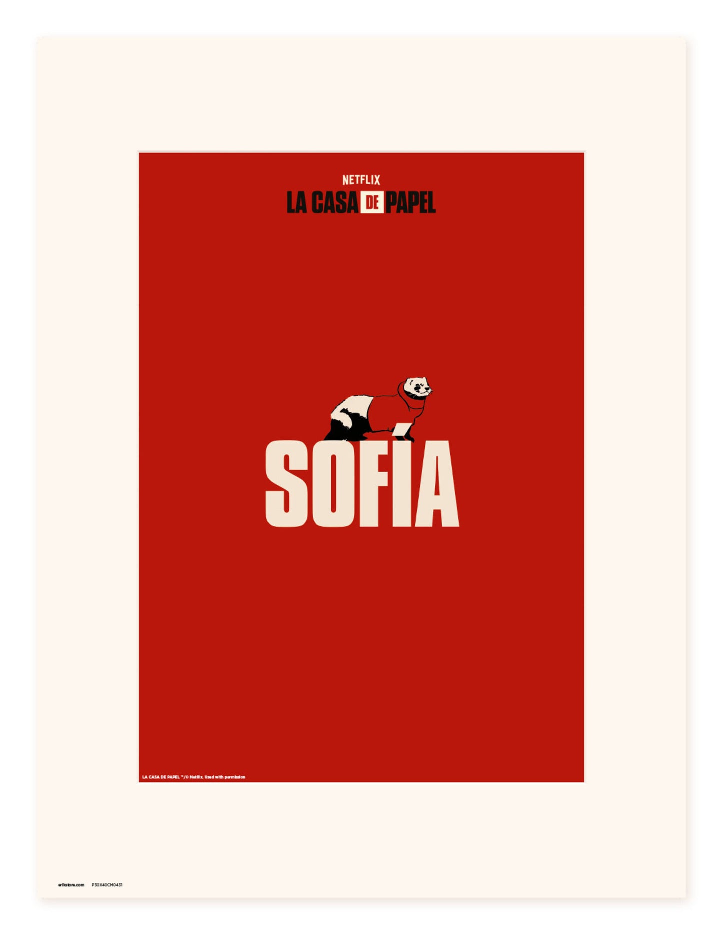 Kunstdruk Sofia 30x40cm